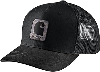 Carhartt Men's Rugged Flex Twill Mesh-Back Camo Patch Cap