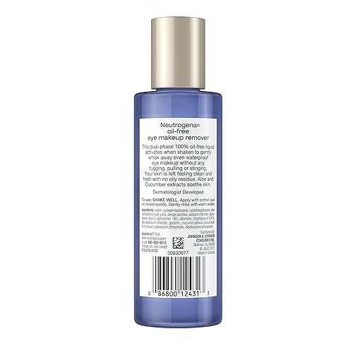 Miniatura 8 de Removedor de maquillaje Neutrogena sin aceite, 3.8 onzas