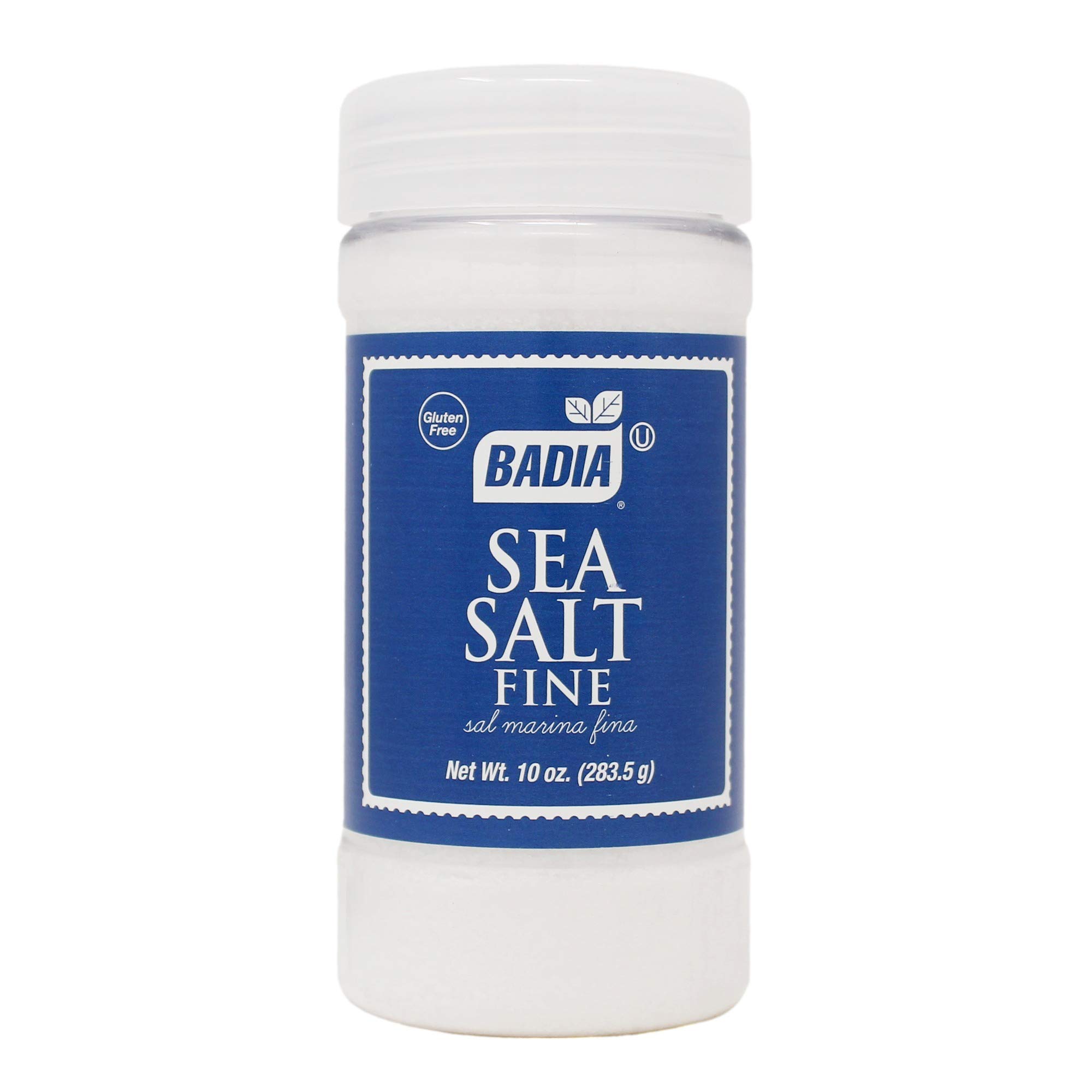 BADIA Sea Salt Fine Premium Quality Gluten Free 283.5Gm