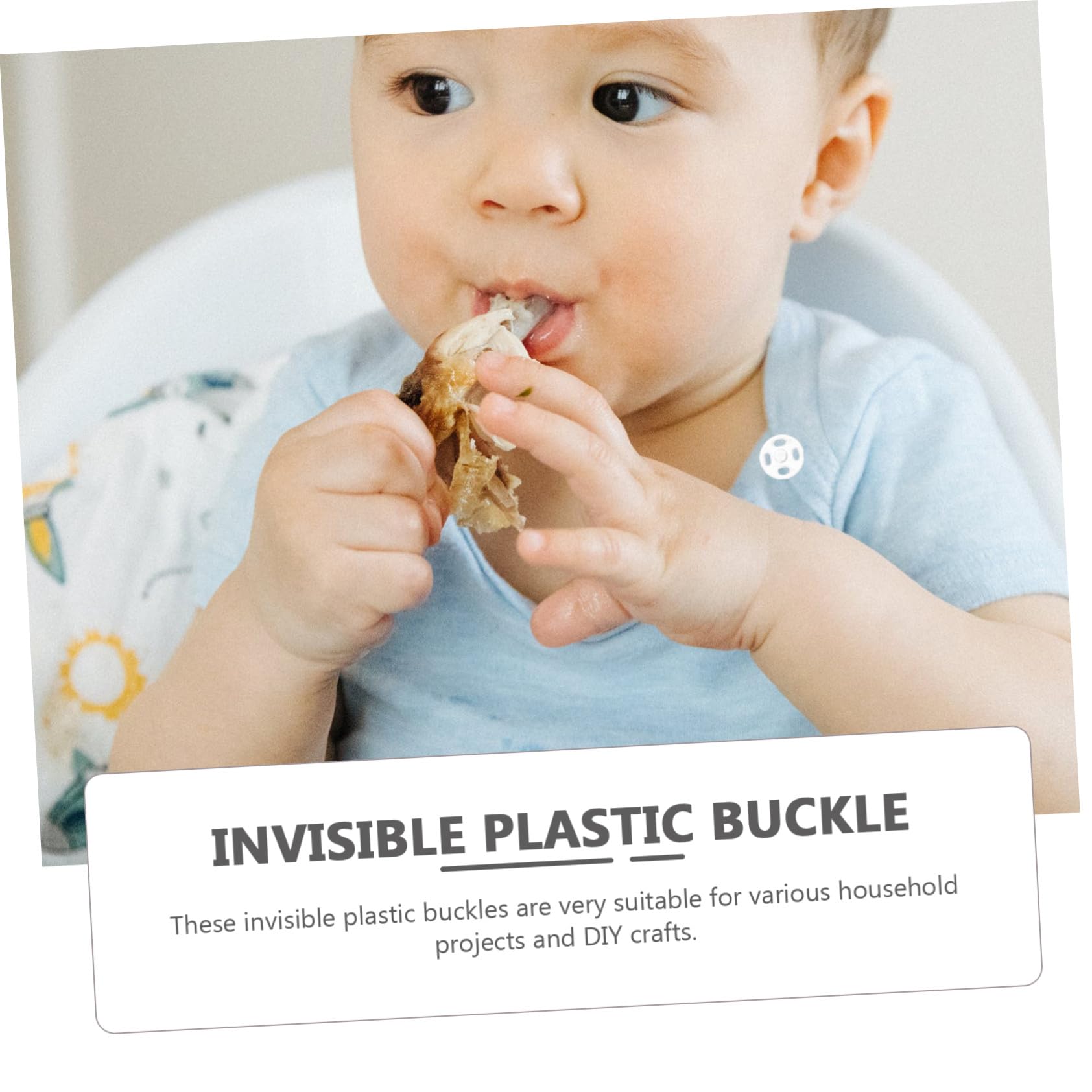 8 Piezas Botones Invisibles Transparentes de Plástico Pequeños y Ocultos Sujetadores para Camisas y Ropa Accesorios de Costura Prácticos y Seguros