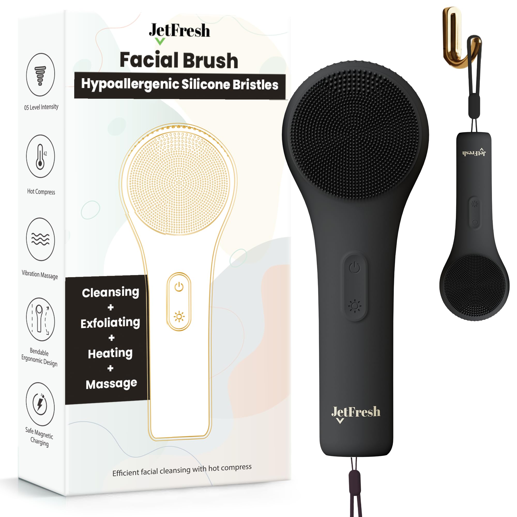 JetFresh Silicone Facial Cleansing Brush