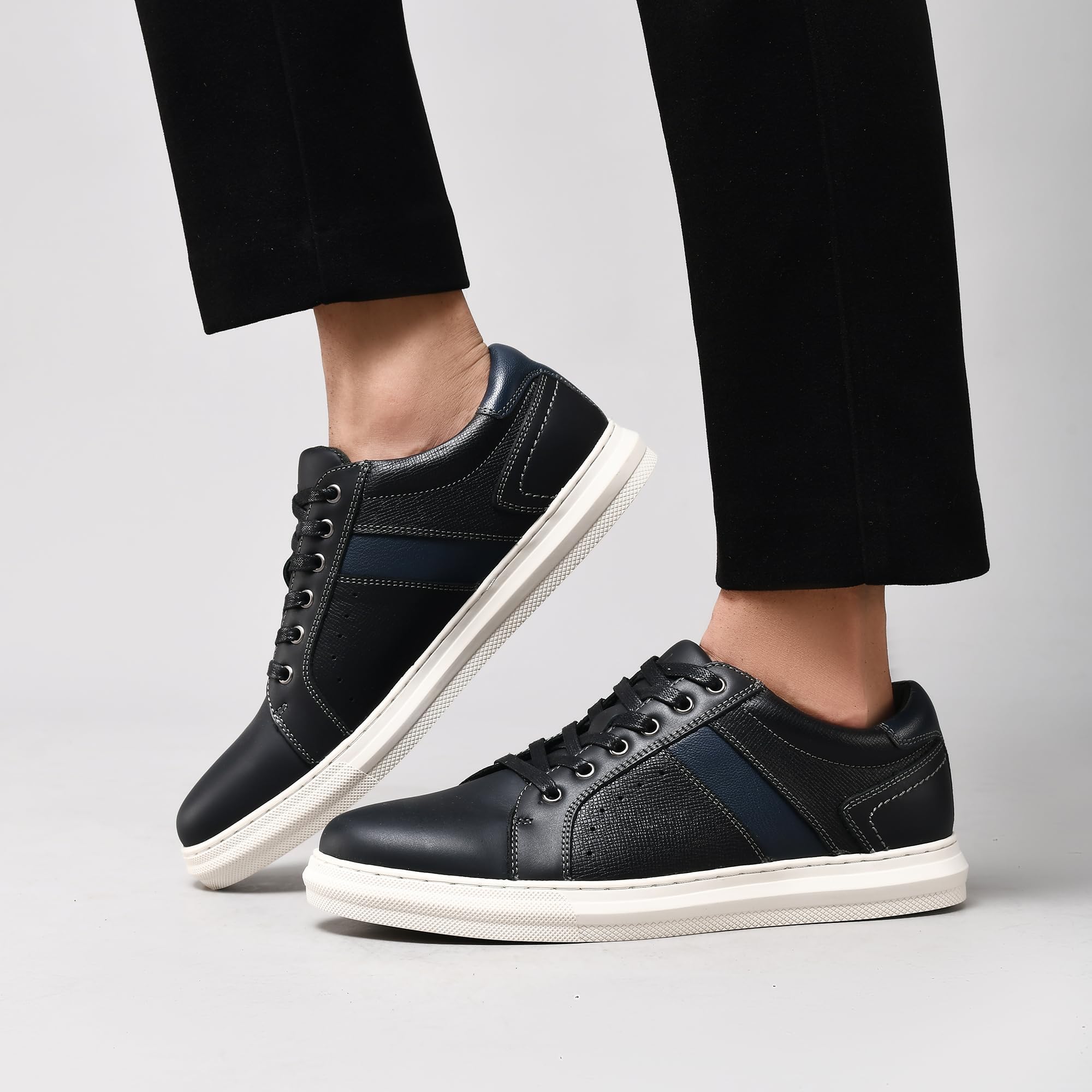 Snapklik.com : Mens Fashion Sneakers Classic Casual Shoes Stylish Lace ...