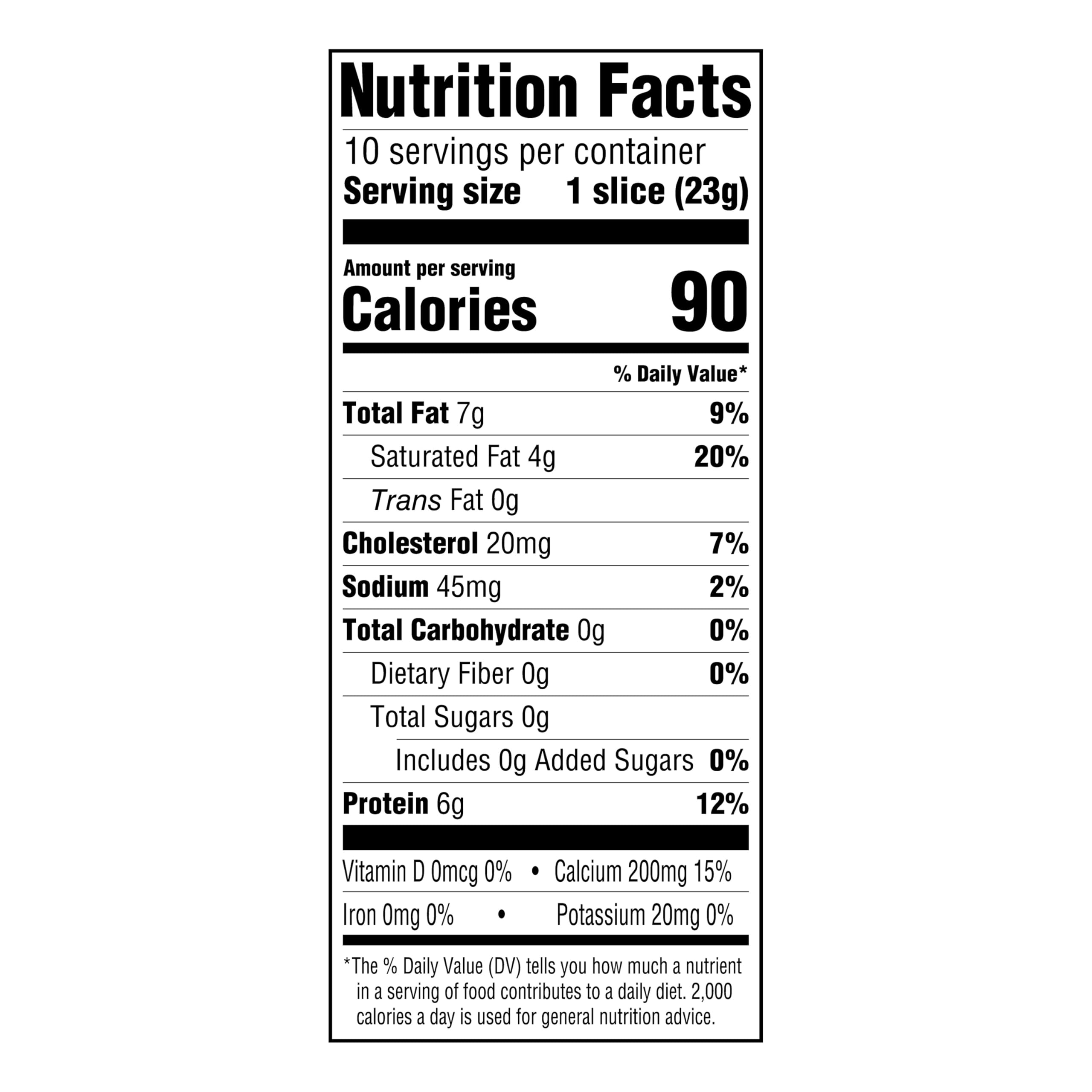 Amazon Grocery Swiss Cheese 8 Oz 10 Slices Previously Happy Belly Packaging May Vary — view 4