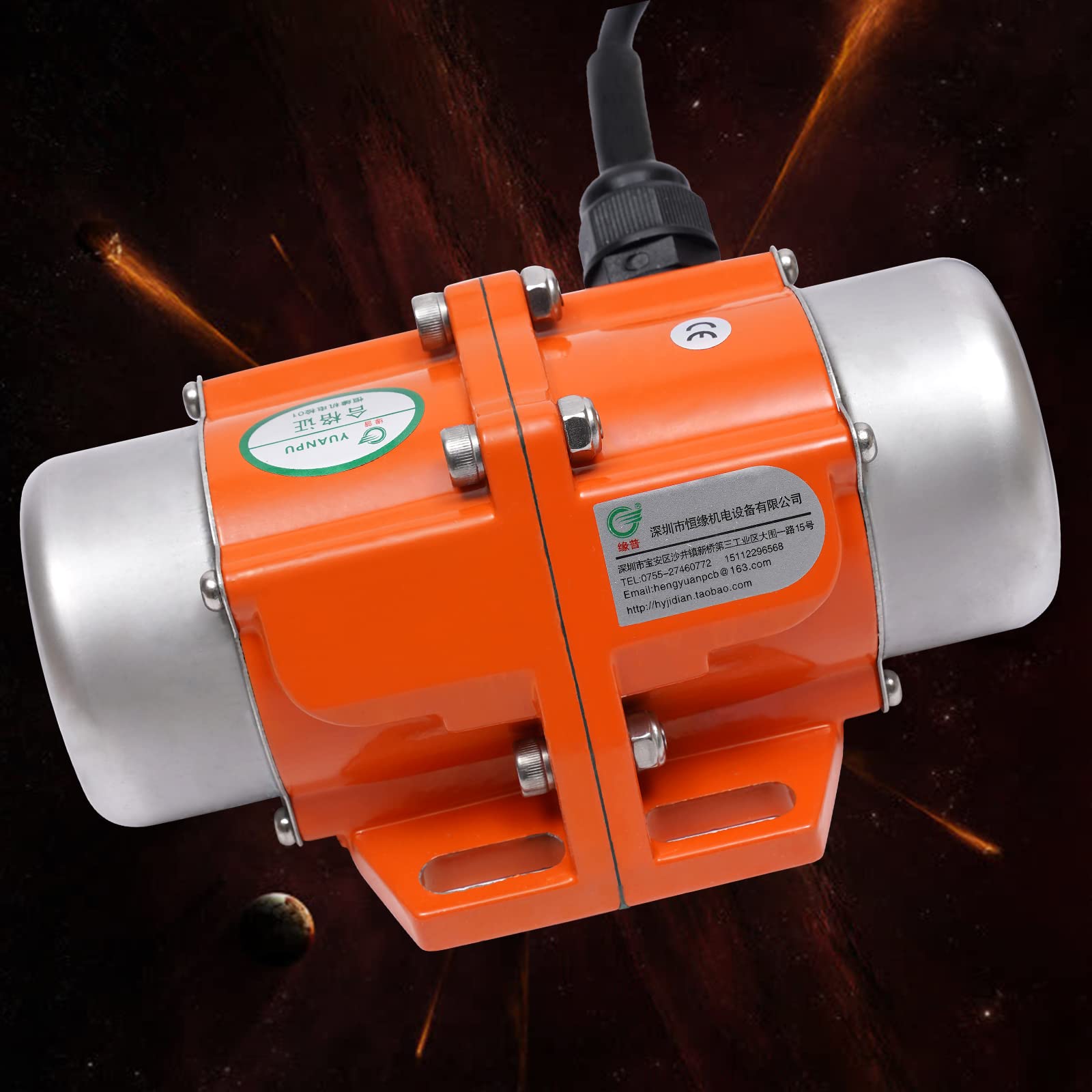 120W 3000U/min 1 Fase Motore elettrico Motore di Vibrazione Motore Vibrante Asincrono Motore Micro Vibrazione Motore Vibratore Per Calcestruzzo Carbone Mining Metallurgia