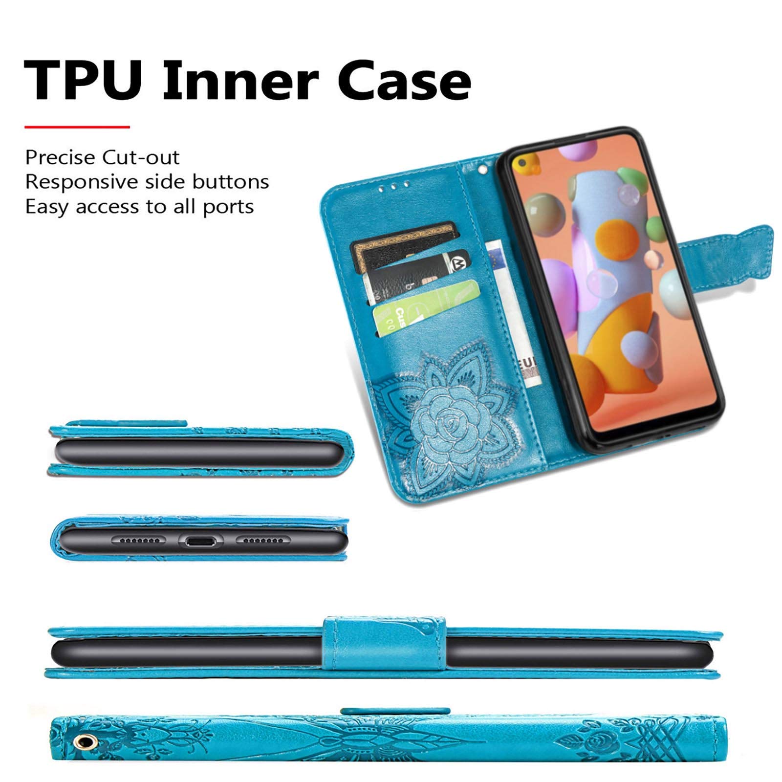 LXHGrowH Coque Pour Oppo Reno 12 FS (5G / 4G) / Oppo Reno 12F (5G / 4G), Housse Anti-Choc Militaire Prévention Des Chutes Protecteur Armor Avec Protection De La Caméra, Bleu