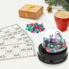 ifundom 49pcs Plastic Bingo Balls, Small Number Balls for Raffle Games, Lightweight Portable Bingo Balls for Party Lottery
