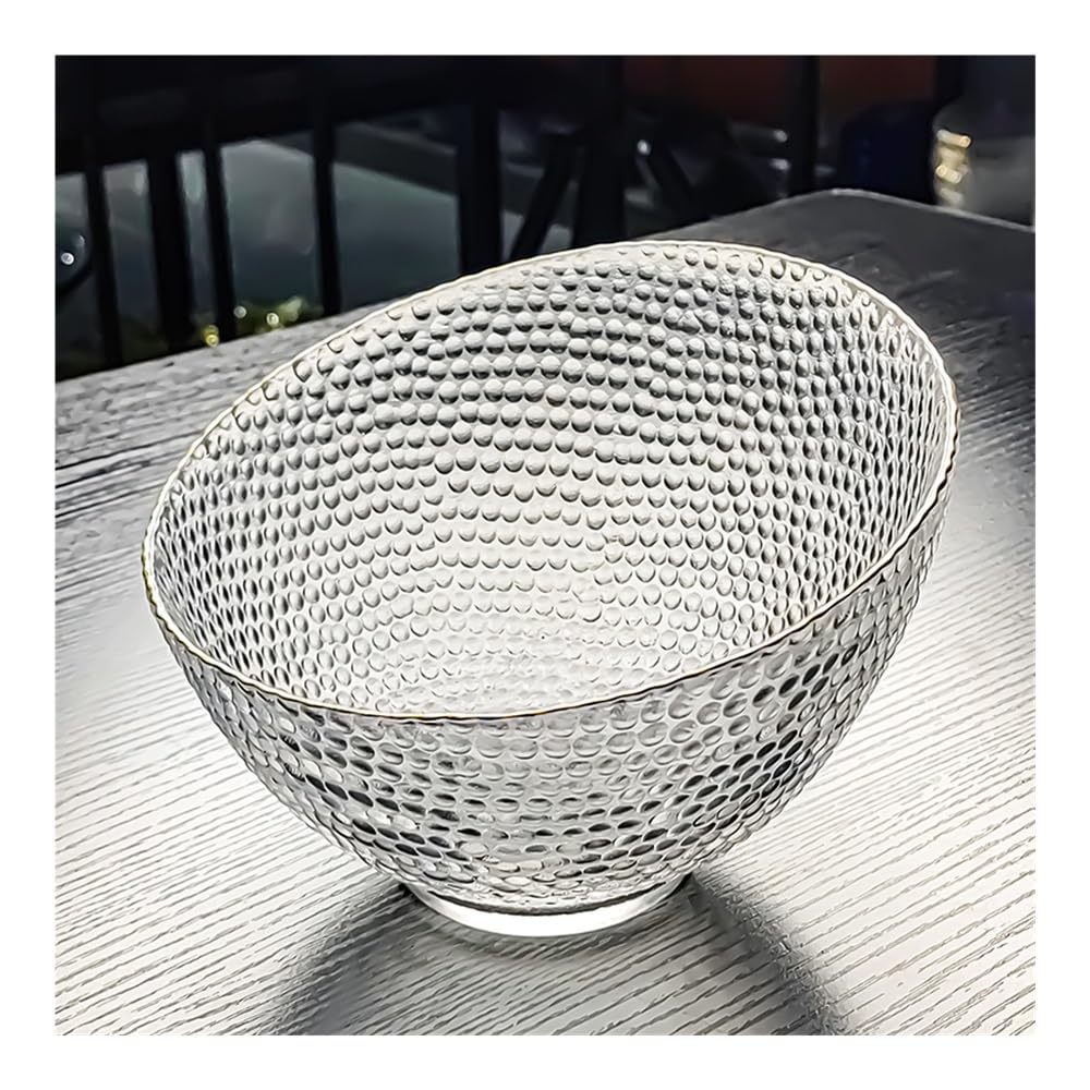 Taca na przekąski owocowe Crystal Glass Beveled Fruit Plate Snacks Dried Fruit Plate Delicate Salad Buffet Bowl Dekoracja domu