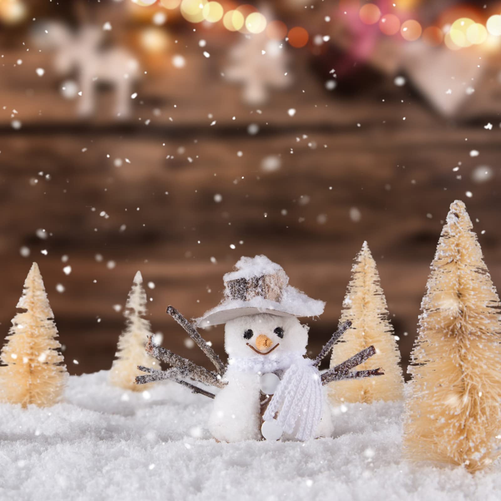 YUNICS® Neige Artificielle - Poudre De Neige Artificielle - Neige En Poudre Neige Decorative Fausse Neige Biodegradable 1 Litre