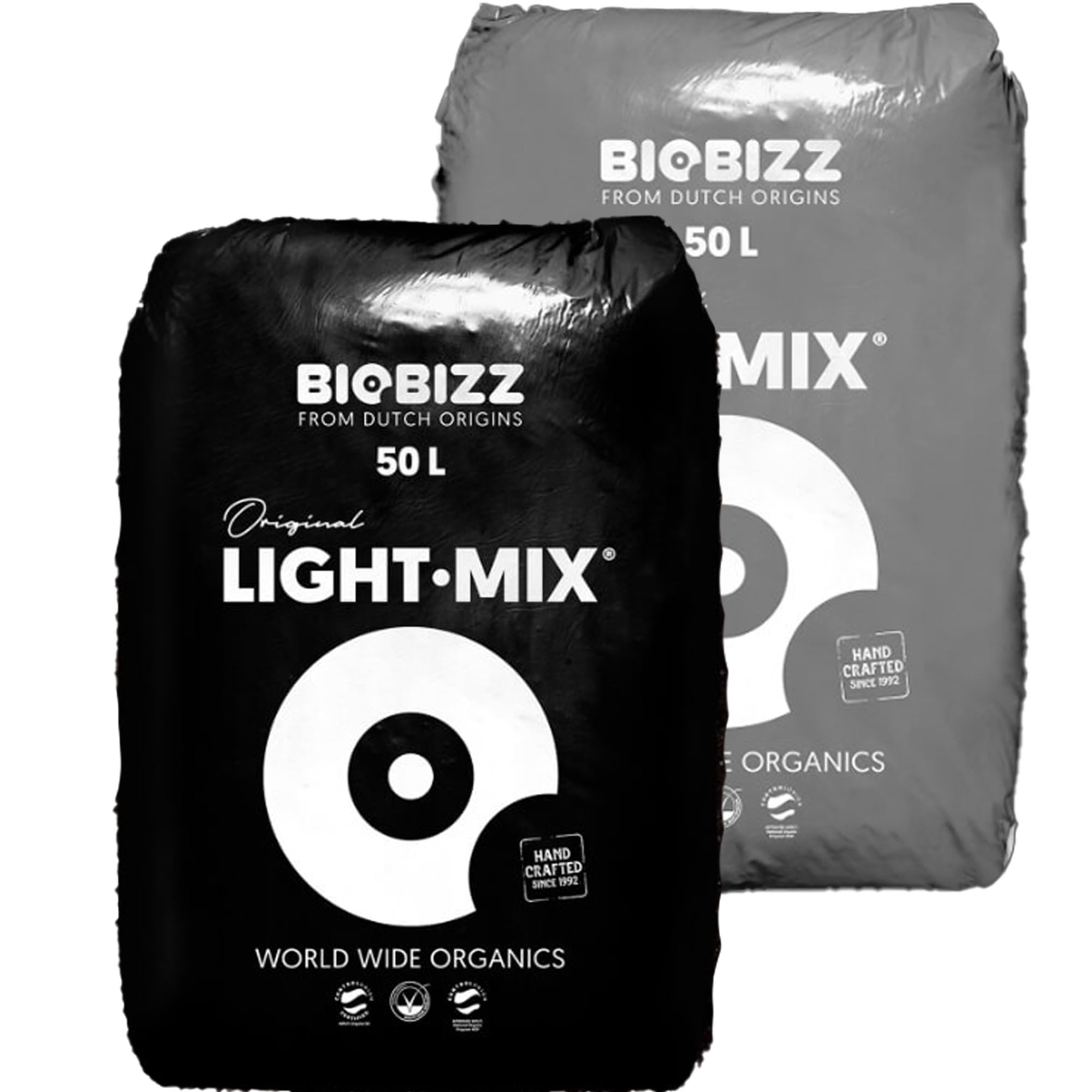 Biobizz Lightmix & Allmix Set - 100L Premium Bio-Erde für Pflanzenwachstum