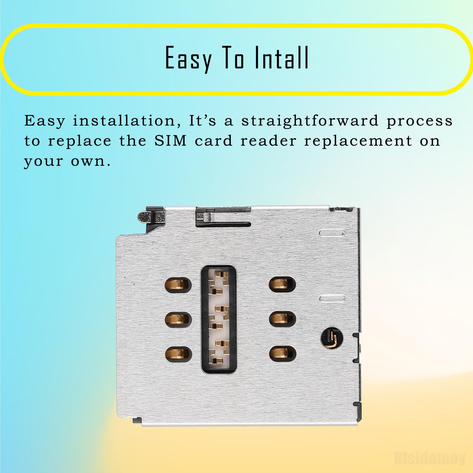 Amazon.com: Risidamoy Single SIM Card Reader Replacement for