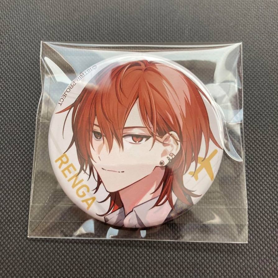 エイトリ練牙ビーズログ缶バッジ