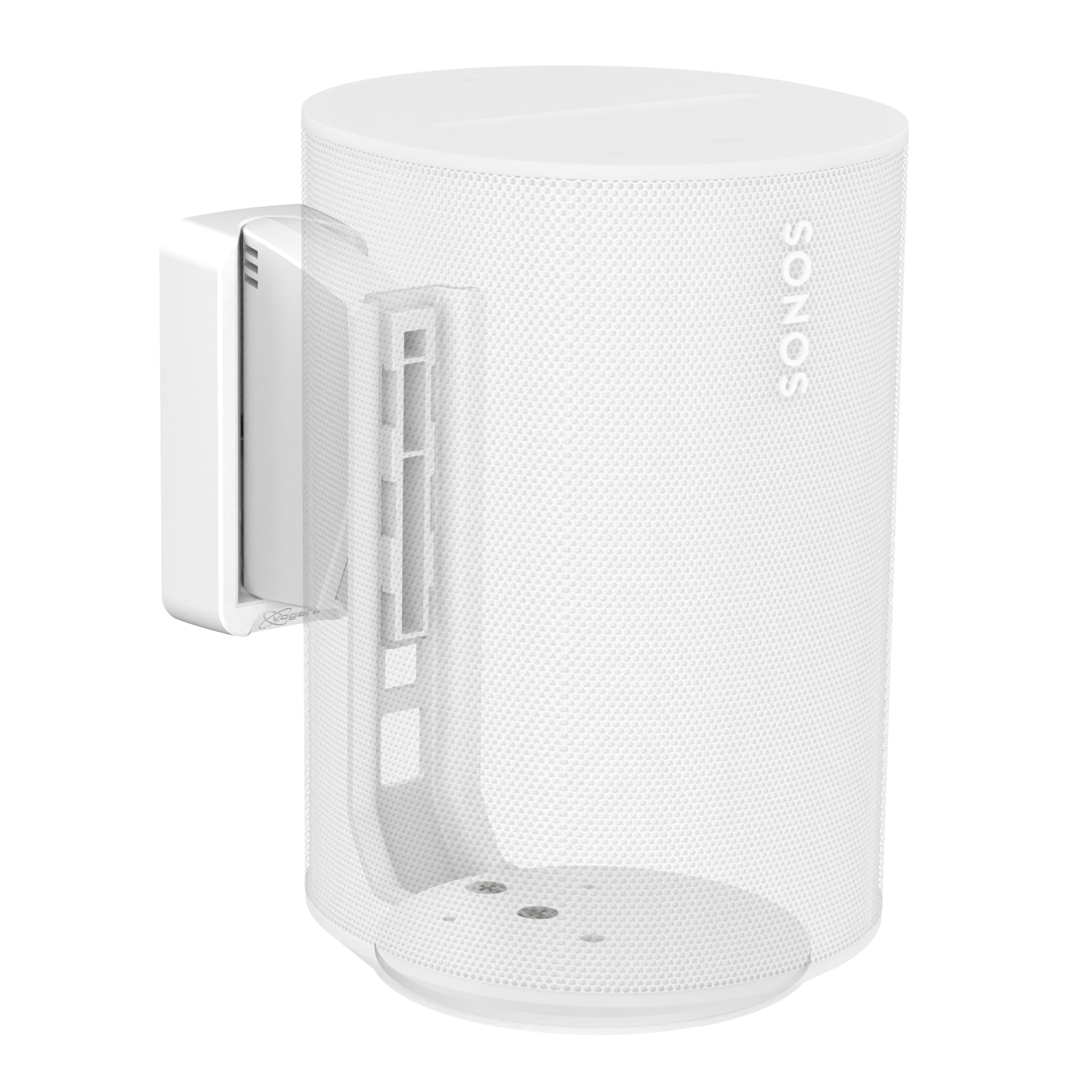 Vogel’s SWM 4021 Support Mural pour Enceinte Sonos Era 100 – Spécialement conçu et Adaptation Parfaite | Inclinaison -25°/+5° | Orientable Jusqu’à 70° | Blanc (1x)