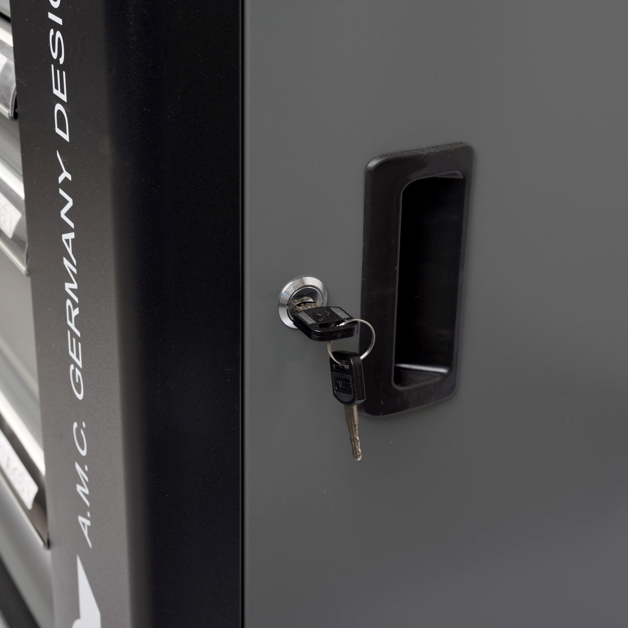 A.M.C. Carrello porta attrezzi 6 cassetti 500 pezzi utensili con ruote struttura rinforzata