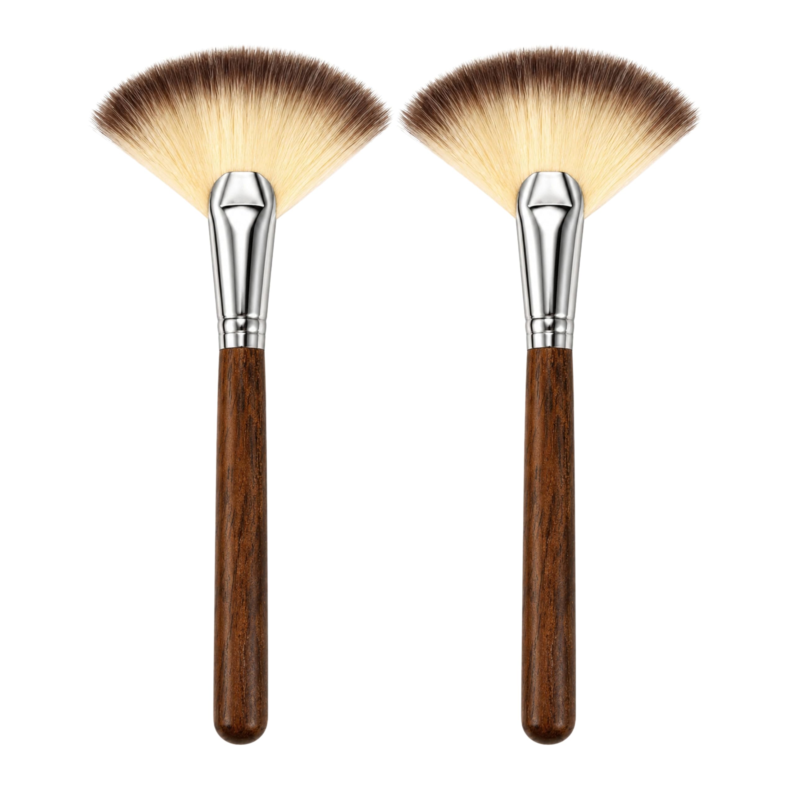 Salve Face Mask & Peel Applicator Brush Golden – Set of 2 Professional Fan Brushes for Smooth & Even Mask Application | Ideal for DIY Face Peels & Skincare Treatments-image-17