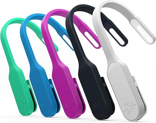 Miniatura 9 de The Original Mighty Bright - Luz de lectura recargable con clip, luz LED cálida para el cuidado de los ojos, flexible, duradera, regulable, perfecta