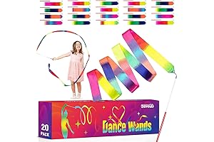 20 Pack Dance Ribbons for Kids: Unleash the Joy of Rhythmic Movement