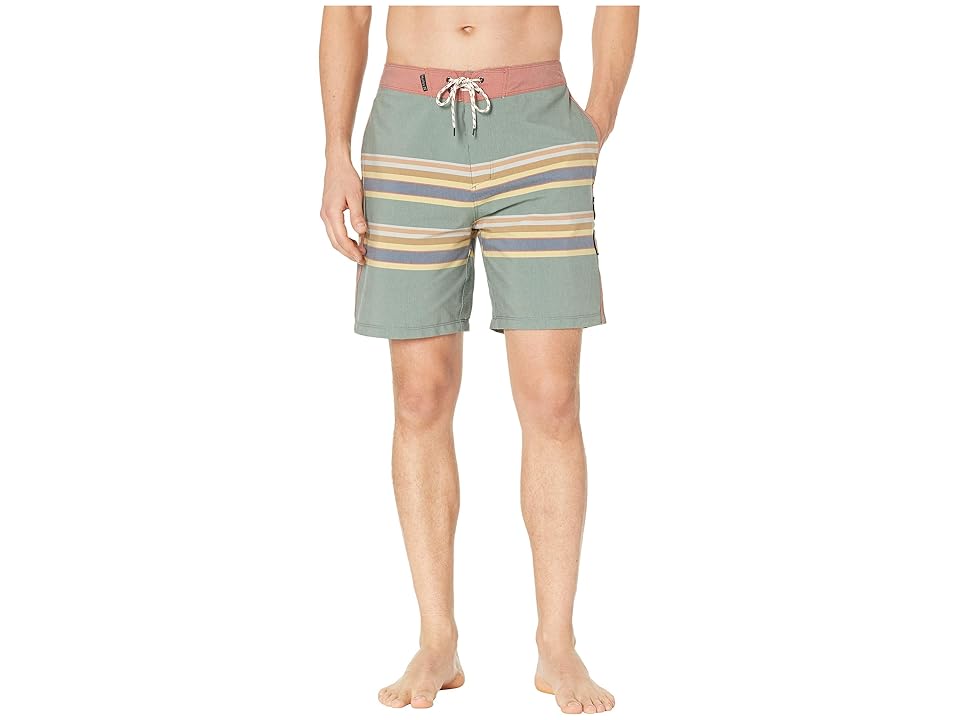 

Hurley Pendelton Badlands 18 Boardshorts (Outdoor Green) Men's Swimwear