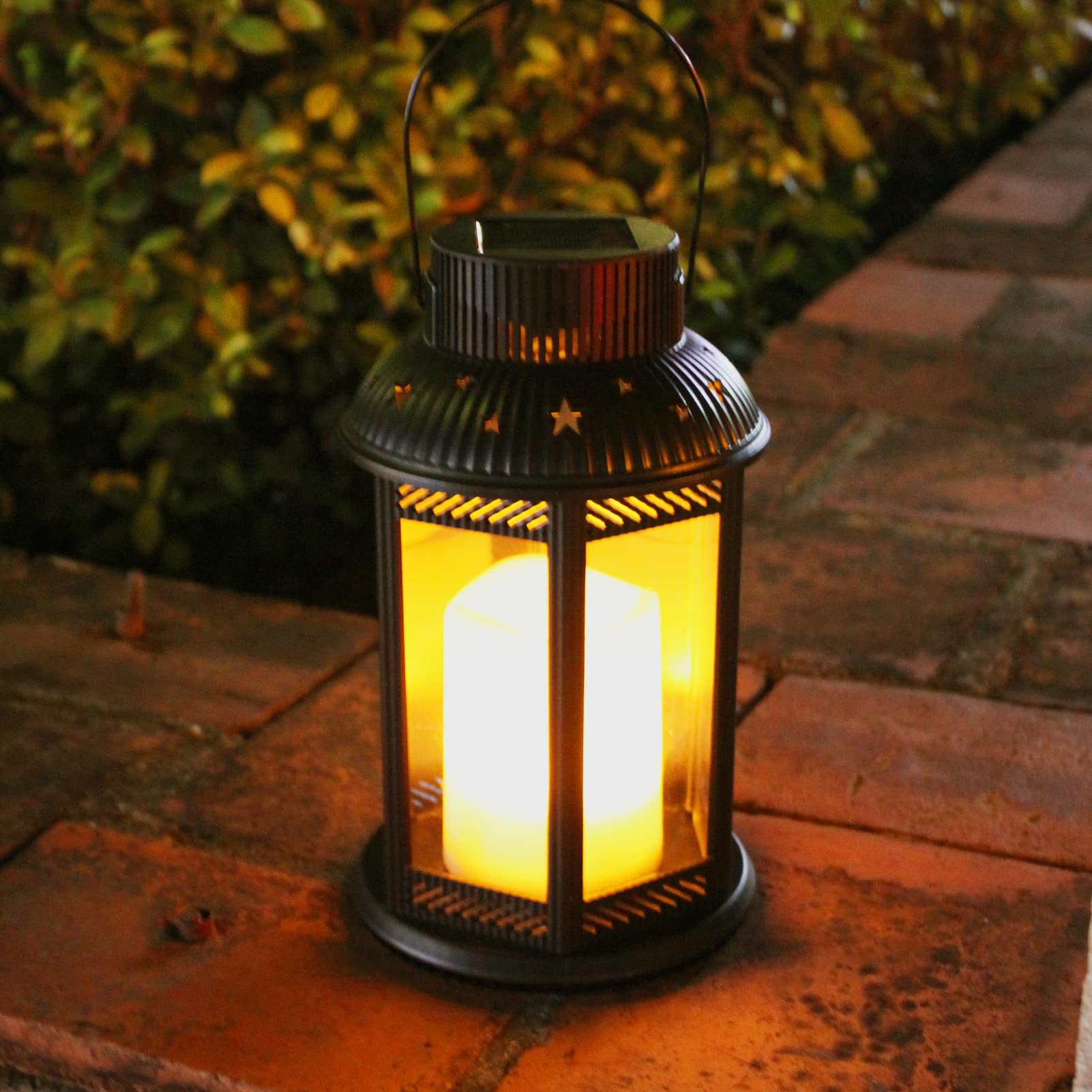 Lanterna Solare Stella, Luce LED da Appendere per Patio Giardino