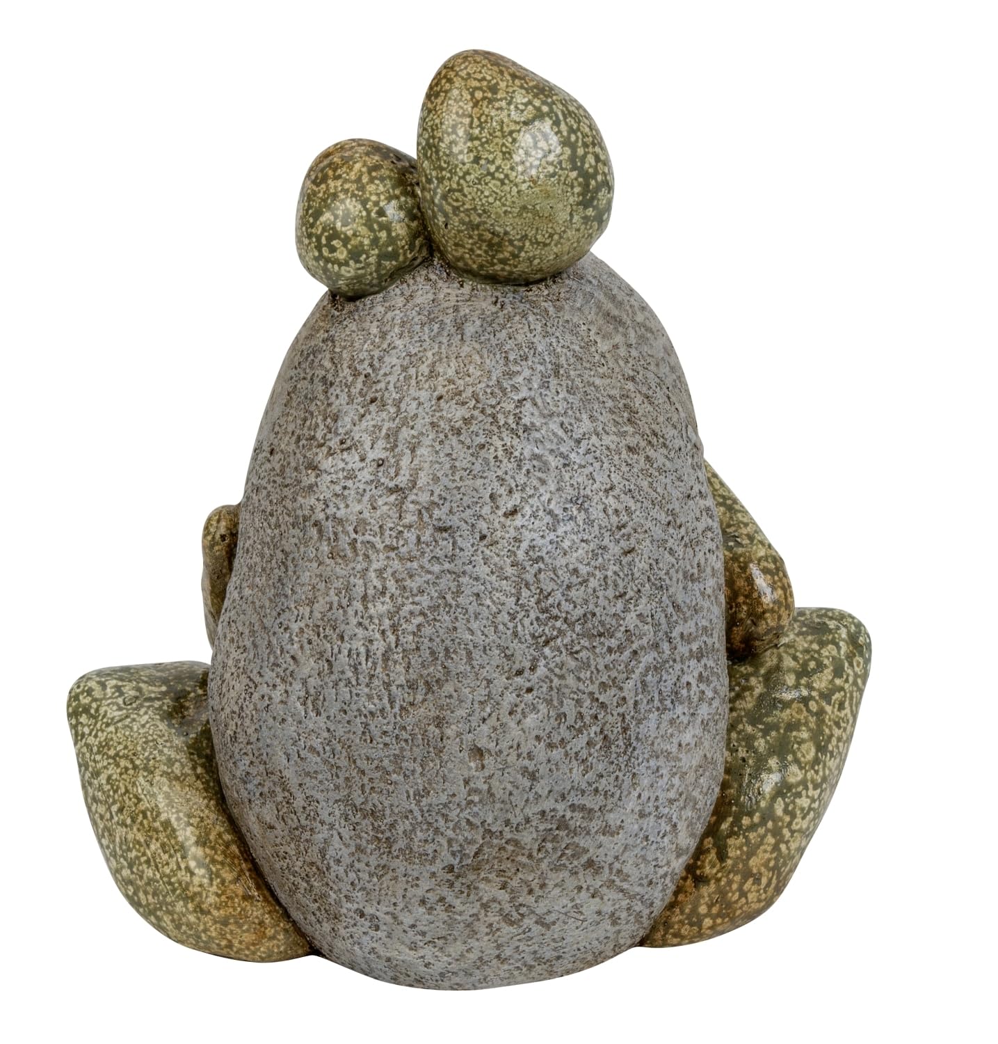 MF Gartenfigur Steinfrosch Oskar aus Magnesia 25cm Frosch