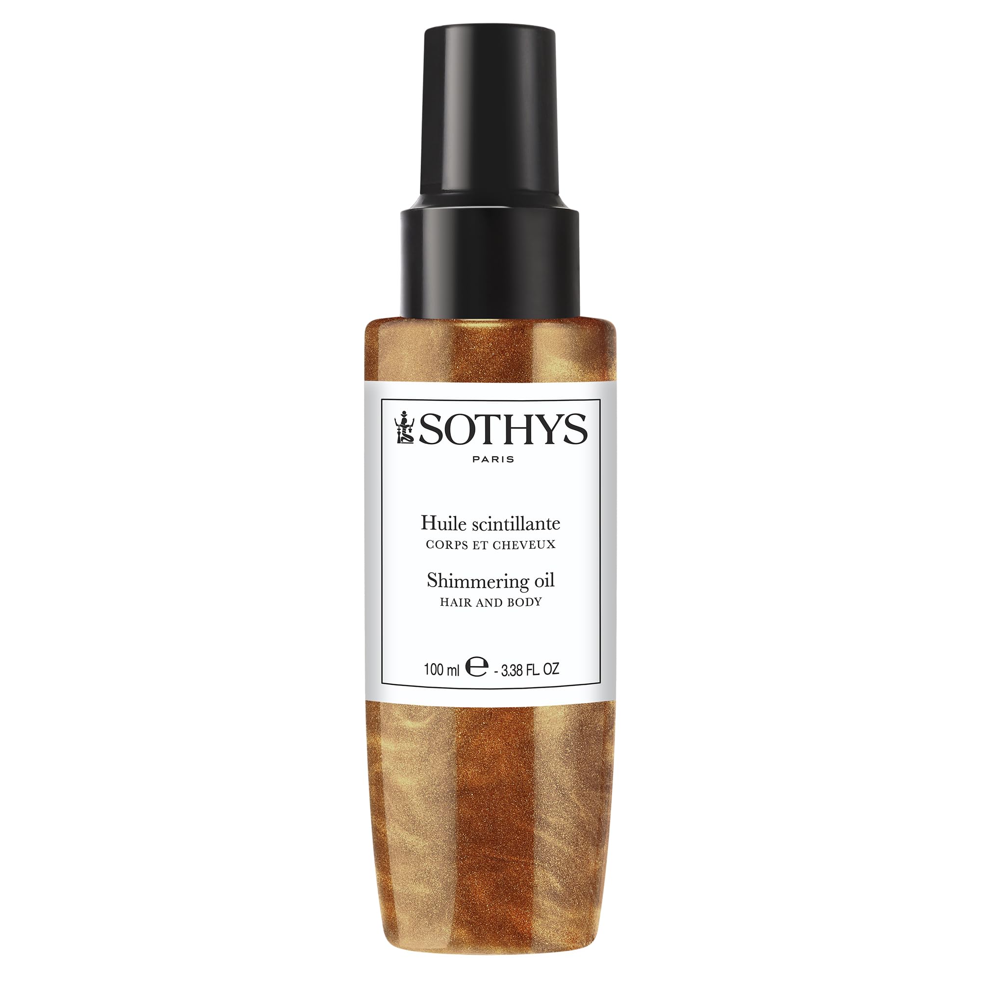 SOTHYS Shimmering Oil for Hair & Body | Glow-Enhancing Moisturizer with Shea | Radiant Skin & Soft, Nourished Hair