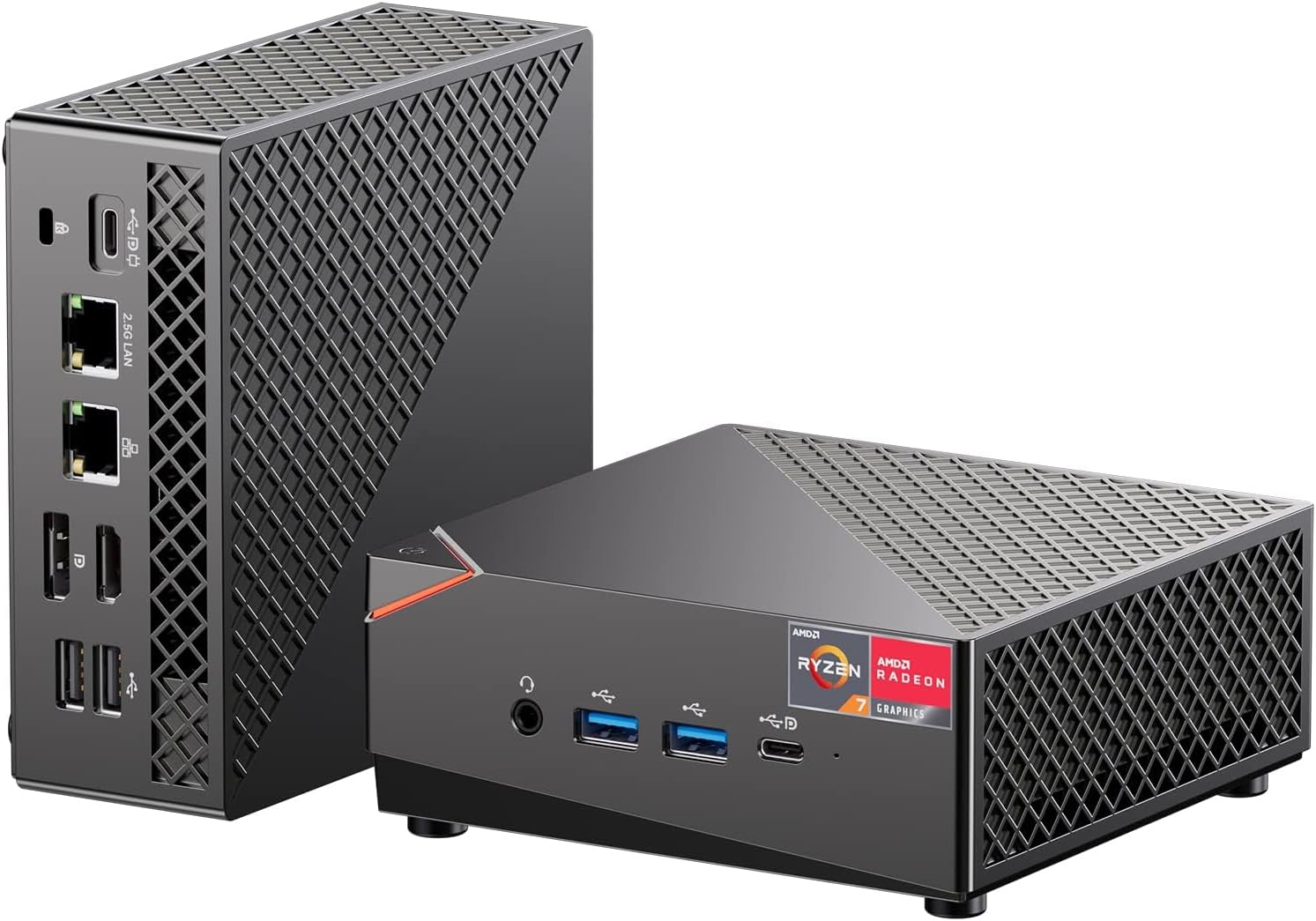 SkyBarium Mini PC AMD Ryzen 7 5700U 16 GB DDR4+512 GB SSD (hasta 4.0