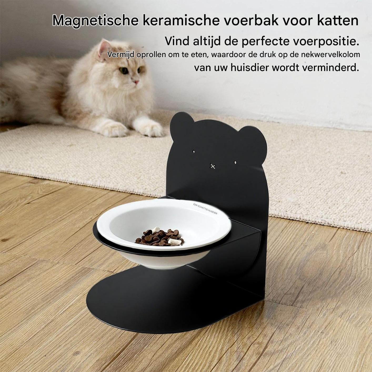 Katzennapf Napf für kleine, mittelgroße und große Rassen, Welpen und | Katzenschale Für Trocken- Und Nassfutter Gesunde Ernährung Diätschale Tiere Drinnen Draußen Wohnzimmer