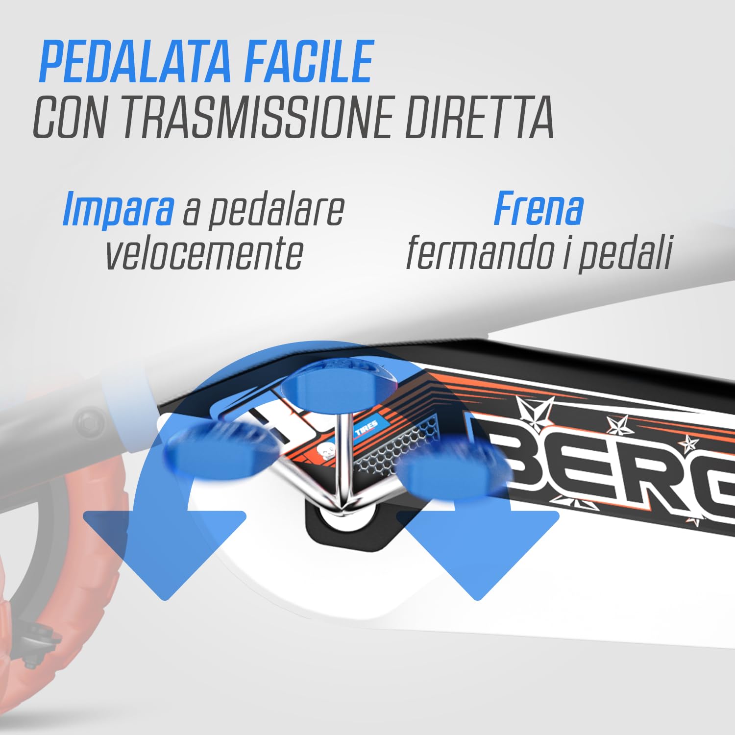 Berg 24.30.01.00 – Buzzy Nitro Go Kart Bambino Veicolo