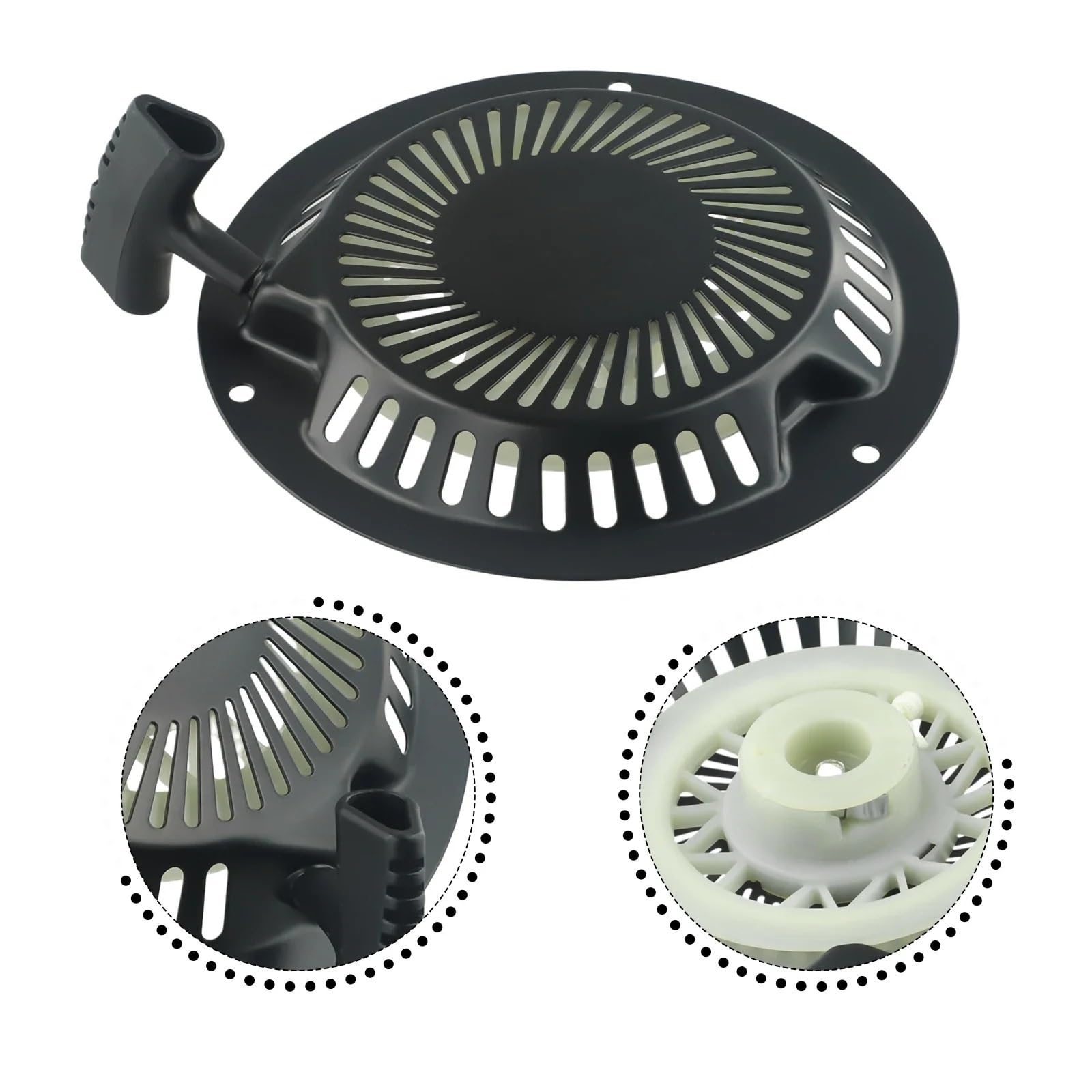 Arrancador de Retroceso para Piezas de cortacésped Compatible con reemplazo de Motor LSP42 LSPR42 XX501112 LS40 LS42 OHV 400