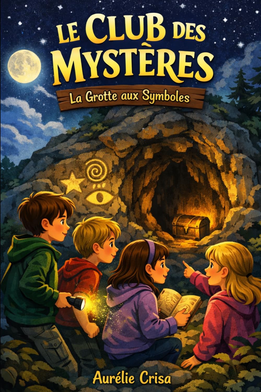 Le Club des Mystères: La grotte aux symboles