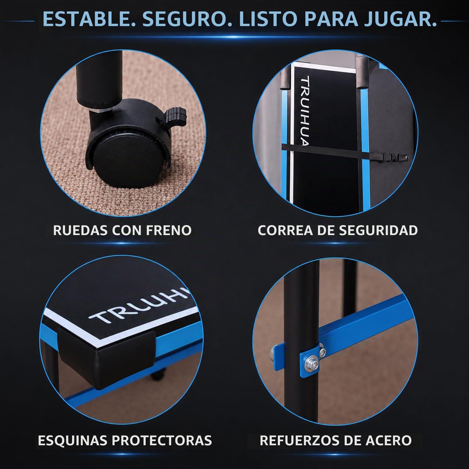 7FT Mesa de ping pong interior junior compacta plegable para exteriores con pala de ping pong y red para niños 210 x 117 x 76 cm