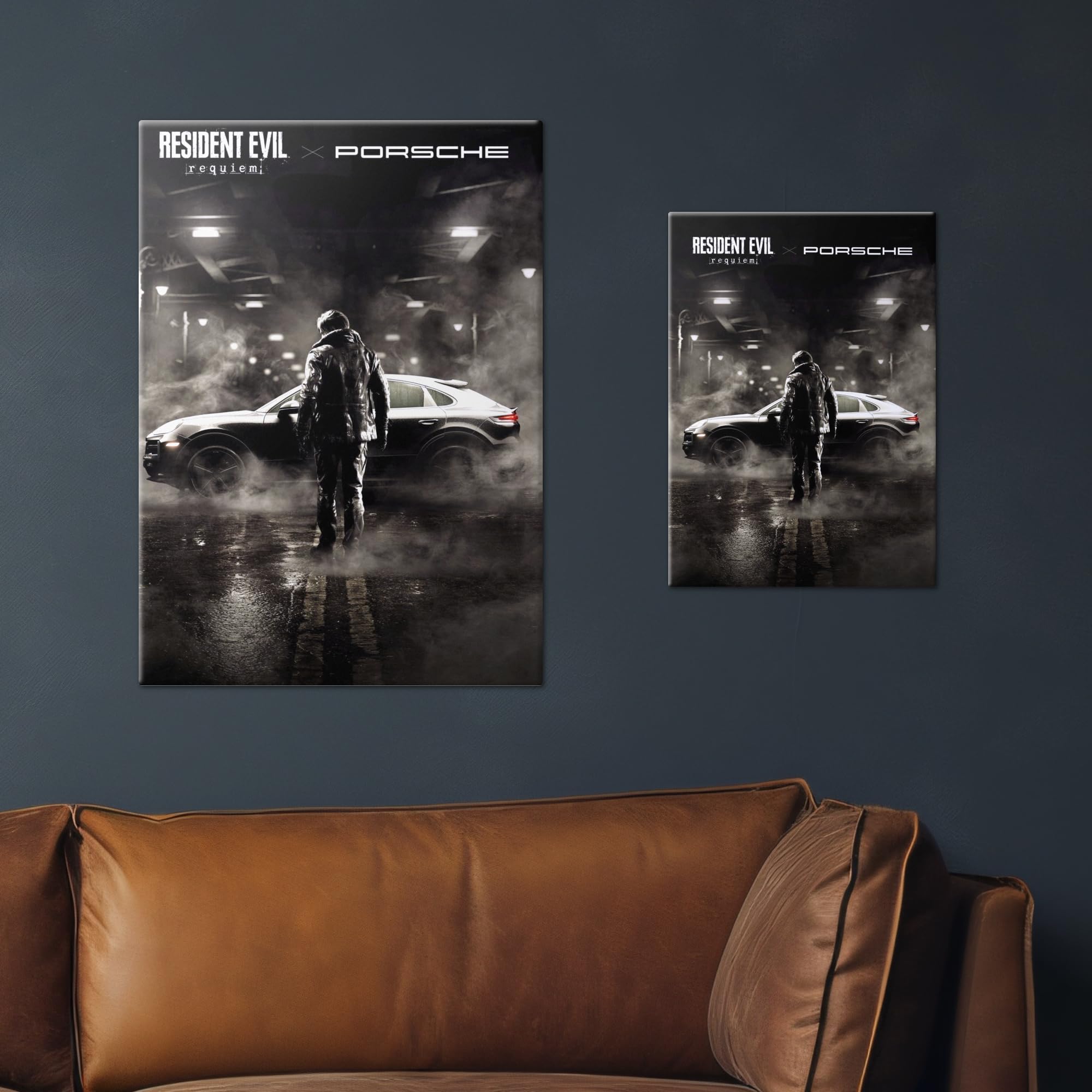 Displate Metallposter Resident Evil An Undying Legacy Wanddeko Poster für Schlafzimmer Magnetische Befestigung 48 x 67,5 cm
