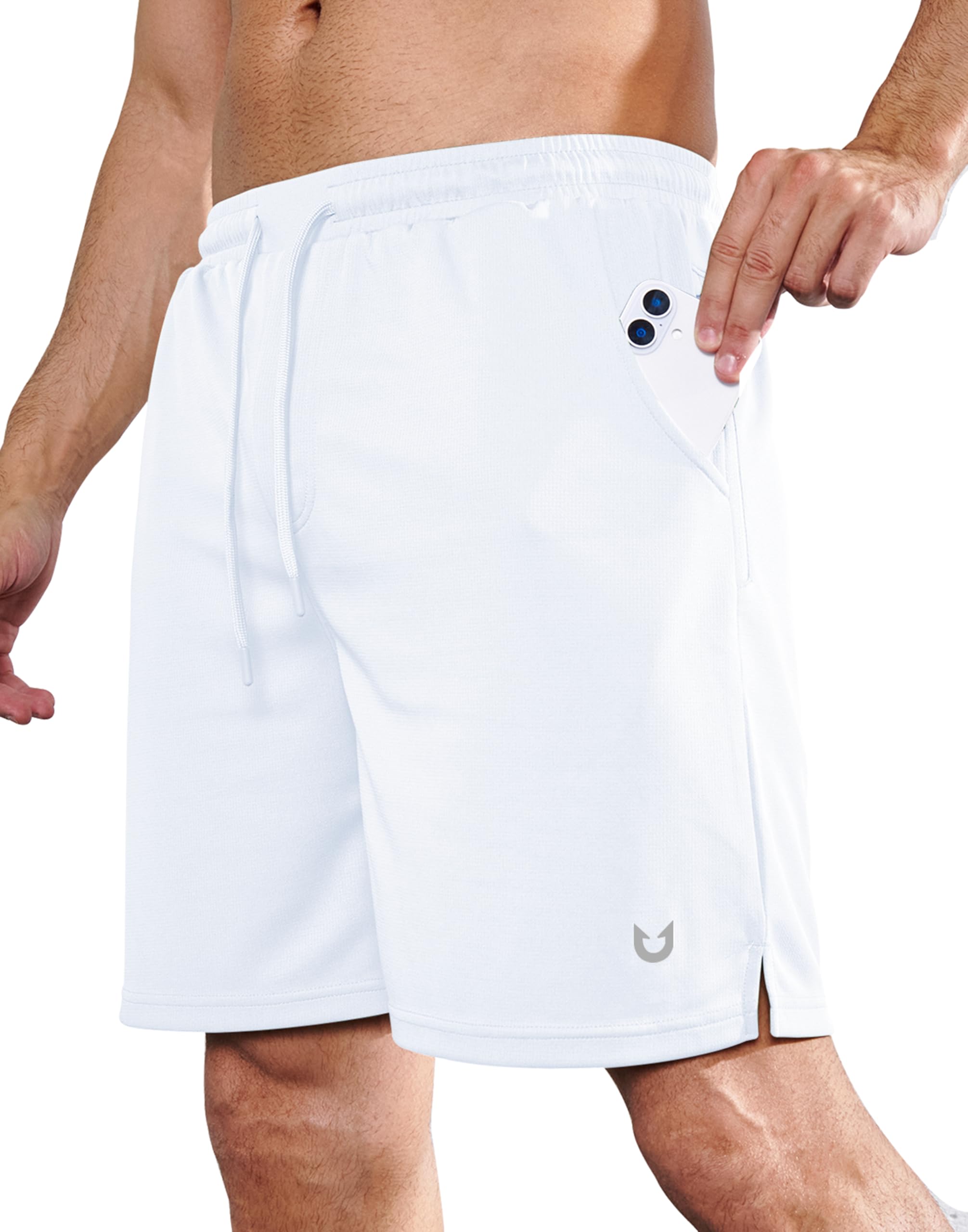 NORTHYARD Men's Quick Dry Lightweight Athletic Workout Shorts for Gym Running Tennis Basketball
| NORTHYARD Men's Zippe 