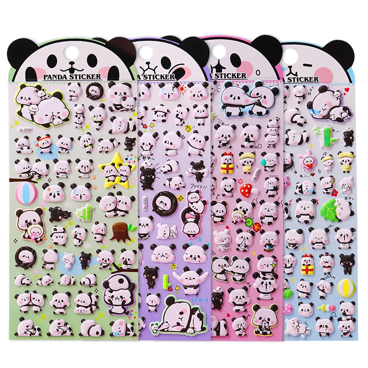 Amazon.co.jp: 【BEAUTY PLAYER】 ぷくぷくご褒美シール パンダ