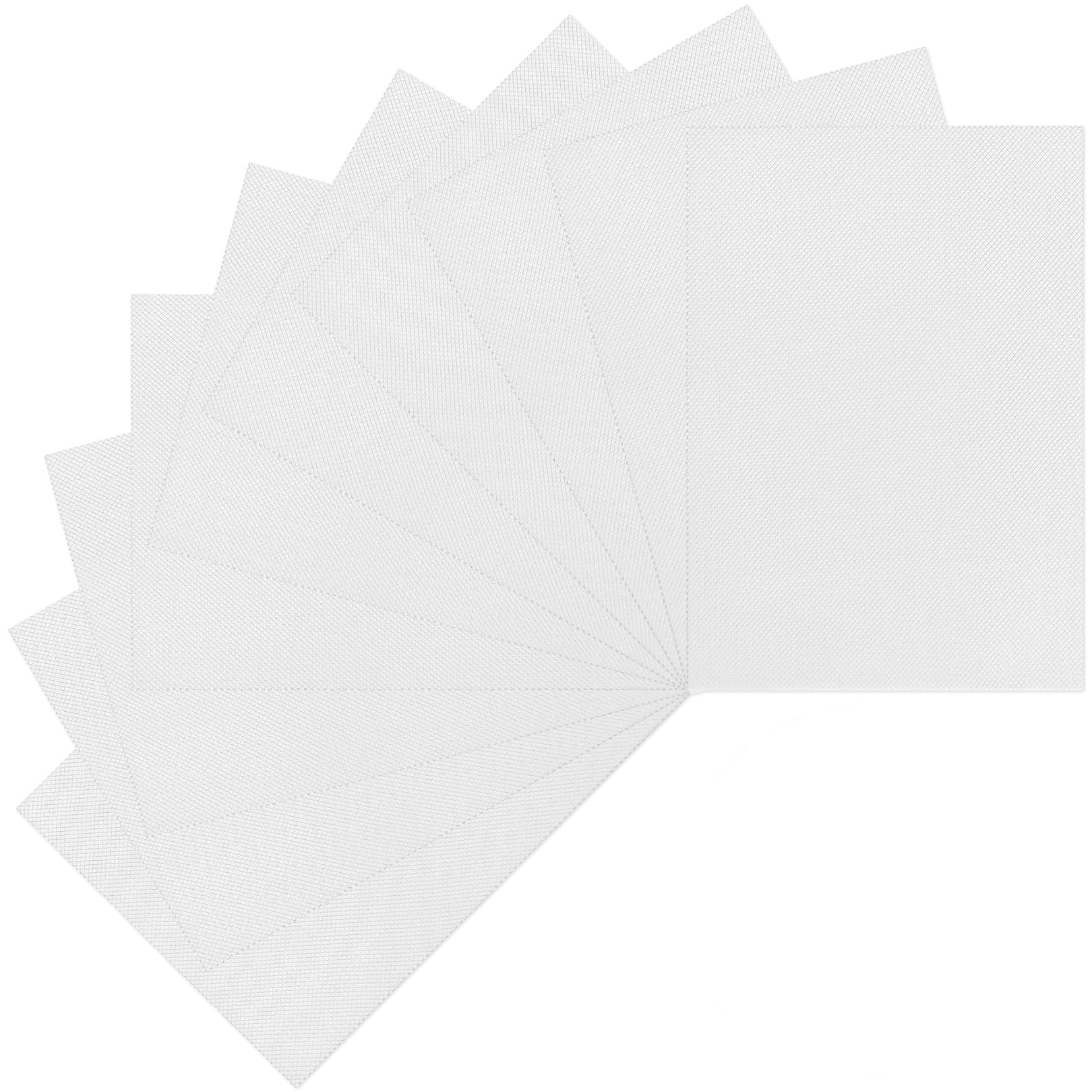 10 Sheets Fursuit Eye Plastic Mesh,Multifunctional Therian Mask Eye Mesh for Mask,11.8in x7.87in Waterproof PVC Patch,Perfect for Cosplay,Masquerade Parties,DIY Printable,and Animal/Furrie Decorations