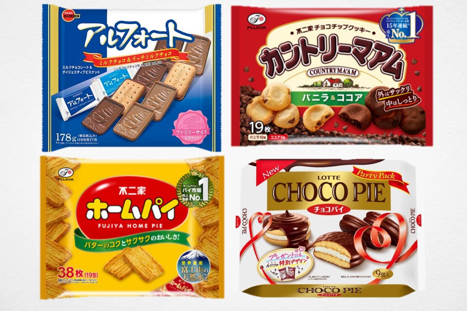 Amazon.co.jp: 人気お菓子ファミリーパック 不二家 カントリーマアム