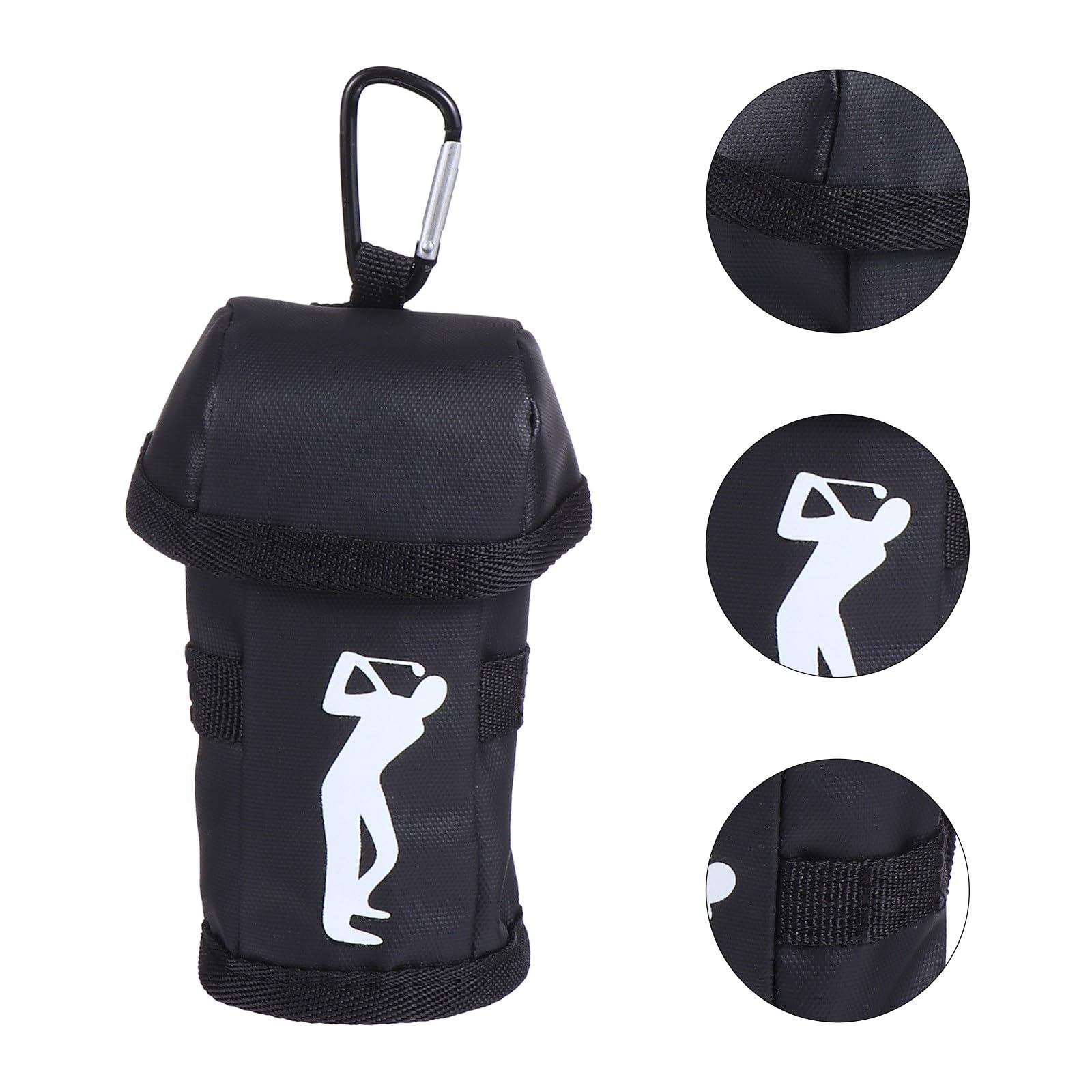 Tragbare Golfball Tasche aus Leichtem Material Kompakte Mini Aufbewahrungstasche für Bälle Einfache und Praktische Golfzubehör Tasche für Unterwegs und Platzsparendes Verstauen
