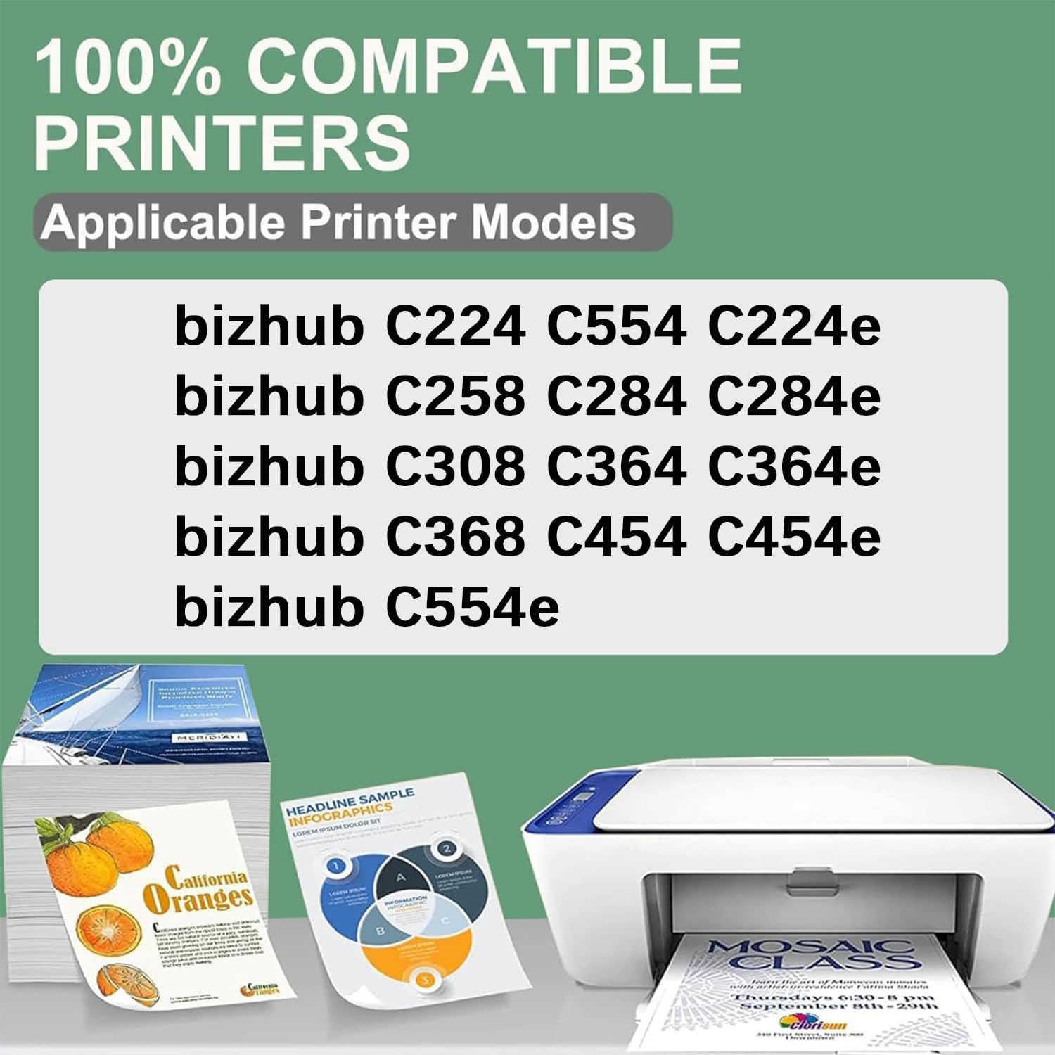 JUNTINE Remanufactured A161R71322 Transfer Belt Assembly Replacement for A161R71322 A161R71333D A161R73311 A161R73300 Transfer Belt Assembly Compatible with Konica Minolta C224 C554 C224e (1-Pack)