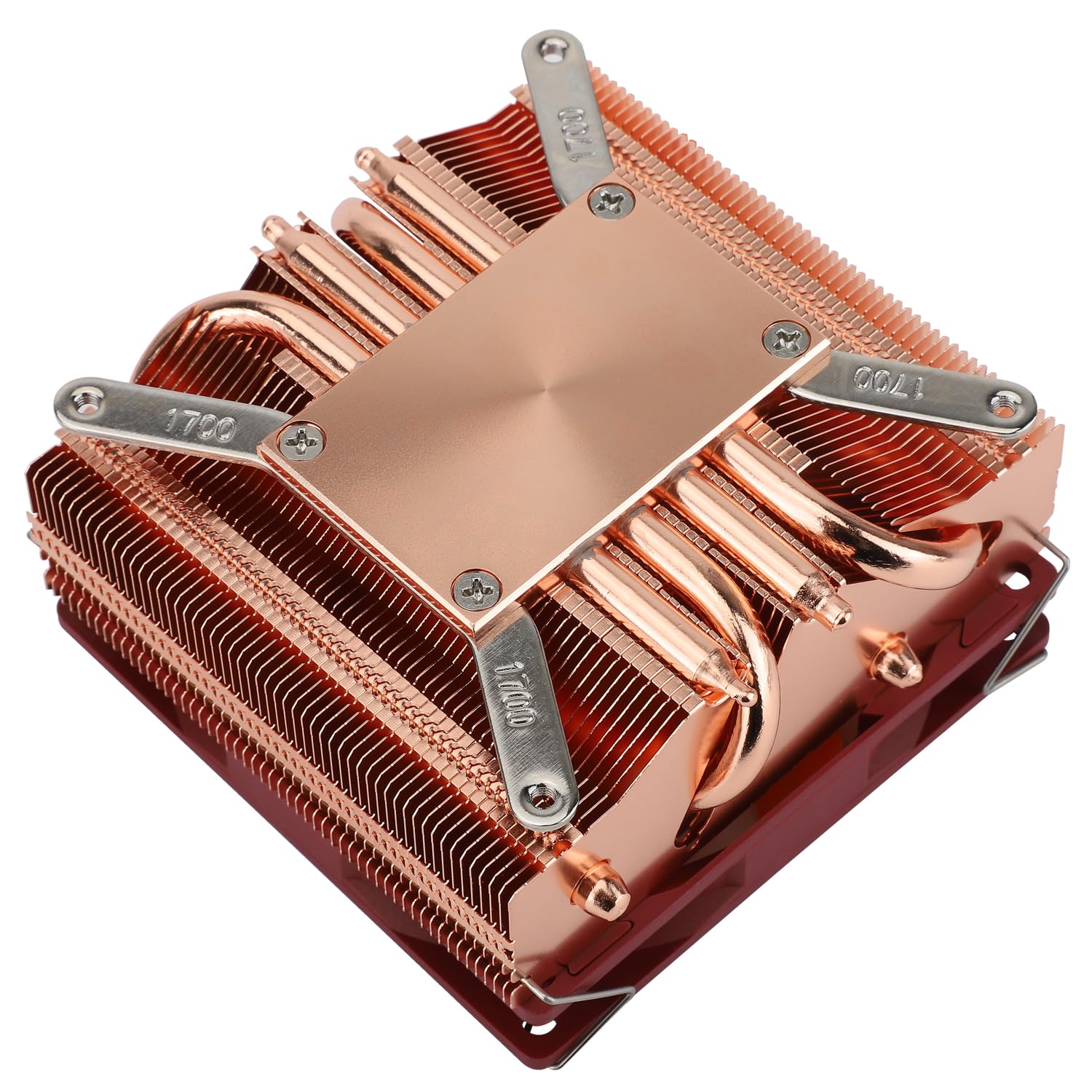 Thermalright AXP90-X53 - Radiatore ad aria Full Low Profile ITX CPU, altezza 53 mm, TL-9015R Slim PWM, tecnologia AGHP per AMD AM4 AM5 / Intel 1700/1150 / 1151/1155 / 1156/1200 (versione in rame puro)