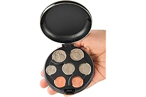 HOME-X Car Coin Dispenser: Convenient and Portable Coin Organizer for Your Vehicle
