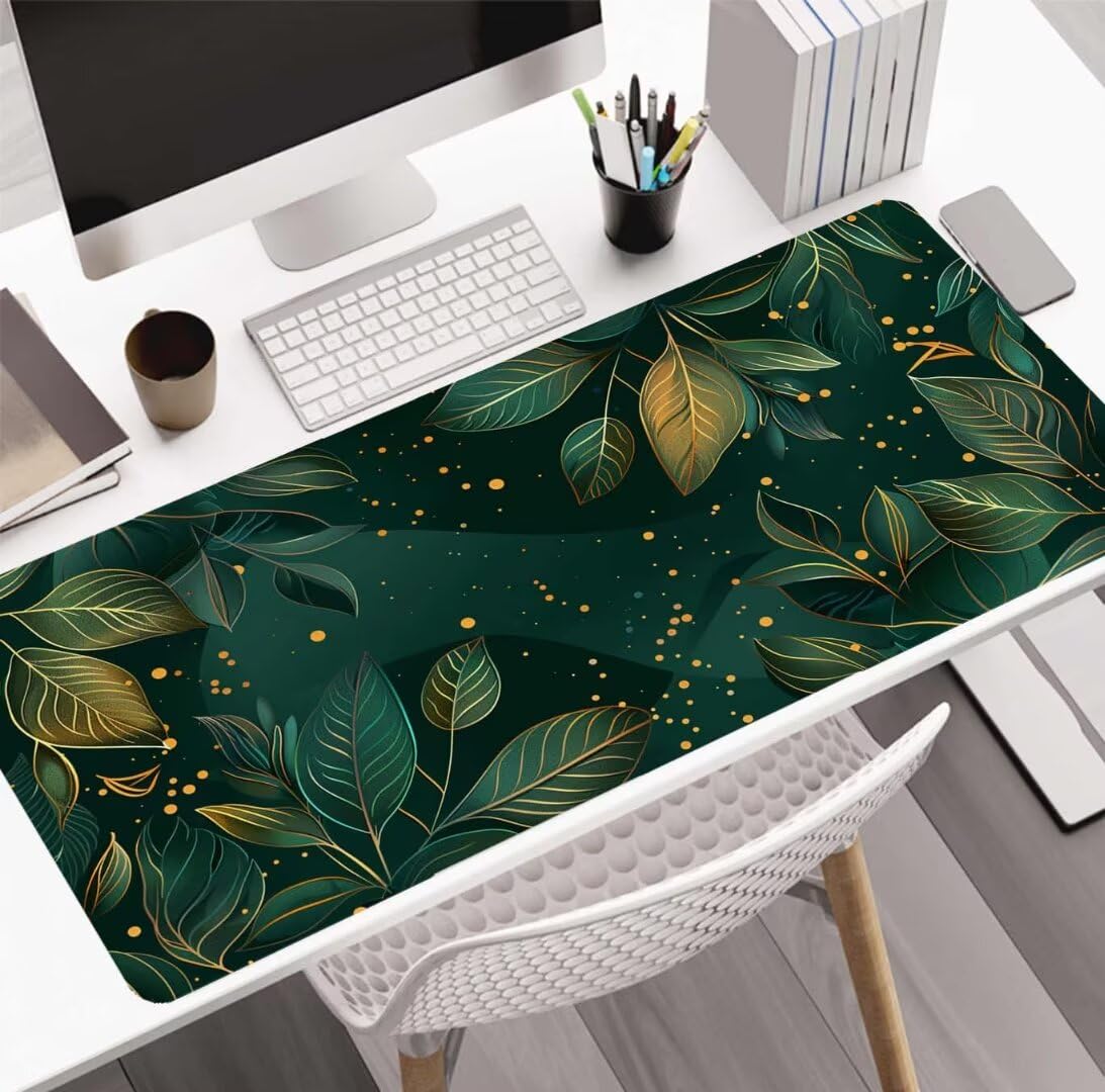 Tappetino Mouse XXL Luxury Tappetino per Mouse da Gioco, Gaming Mousepad Extra Grande 160x80cm Spessore 4mm Soft Gaming Sottomano Scrivania, Proteggi Copri Scrivania Base in Gomma Antiscivolo S-664