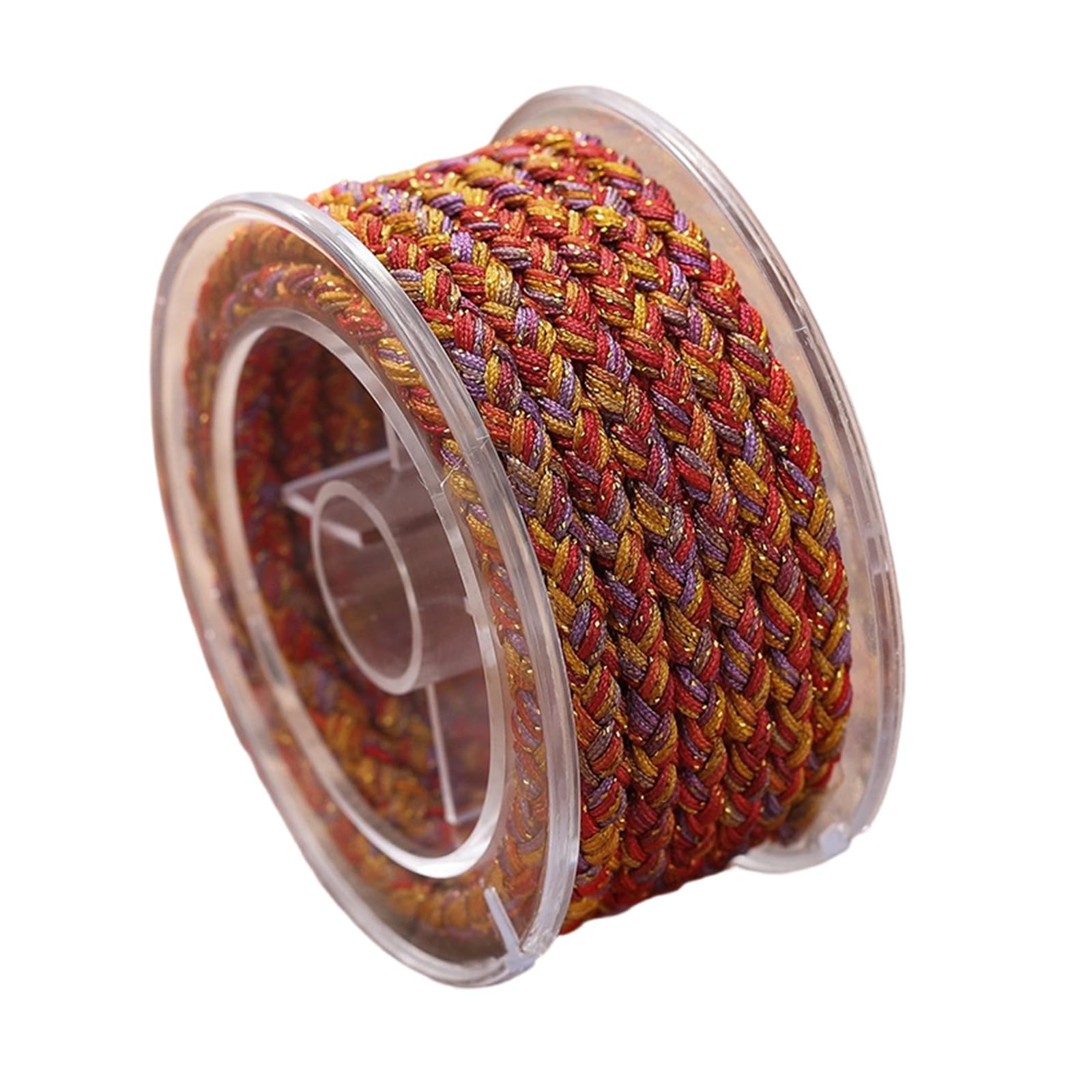 2M Long 4.5mm Braided Cord with Dragon Design for Sewing Projects Colorful Weaving String