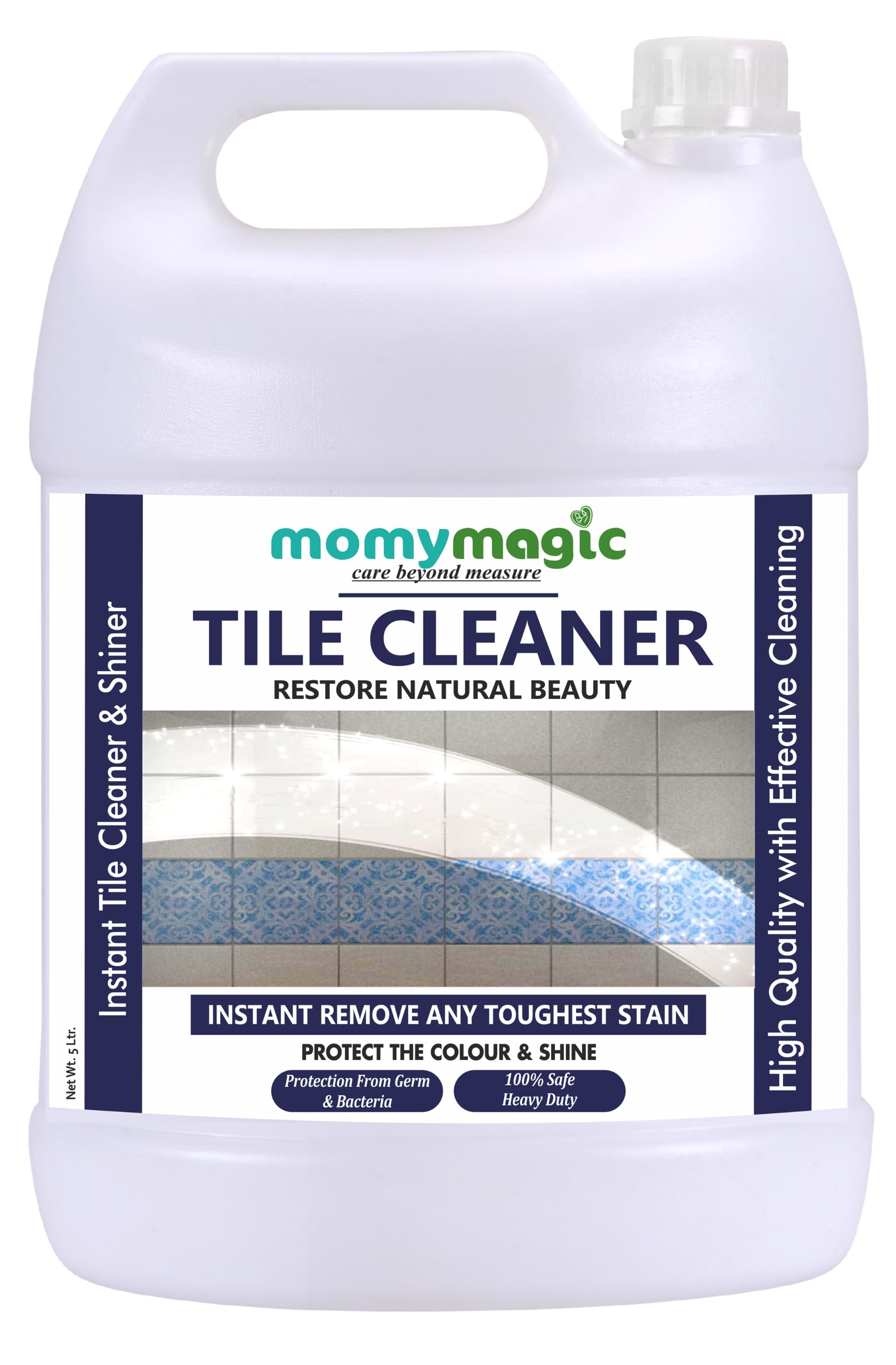 momymagic Bathroom Tile Cleaner Liquid (5 Liter) I TILE CLEANING XPERT for all type of tile where heavy cleaning required I Heavy Duty Remove tough stain/heavy stains/oil deposits/soap scum. (B0CGXVH4T3) Amazon Price History, Amazon Price Tracker