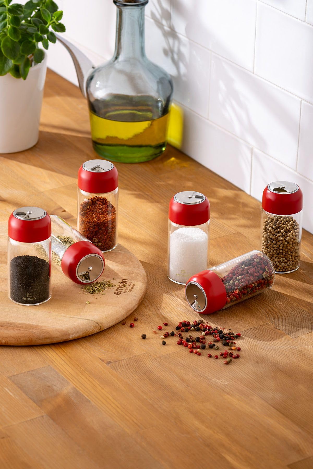 Emsan Simple 6 Parça Baharatlık