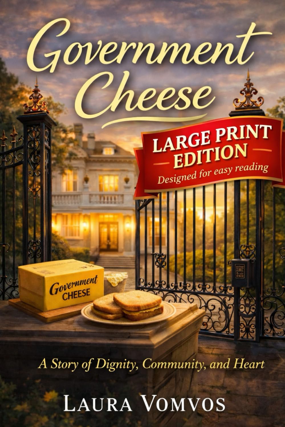 Government Cheese: Large Print Edition A Heartwarming Novel About Family, Dignity, and Second Chances