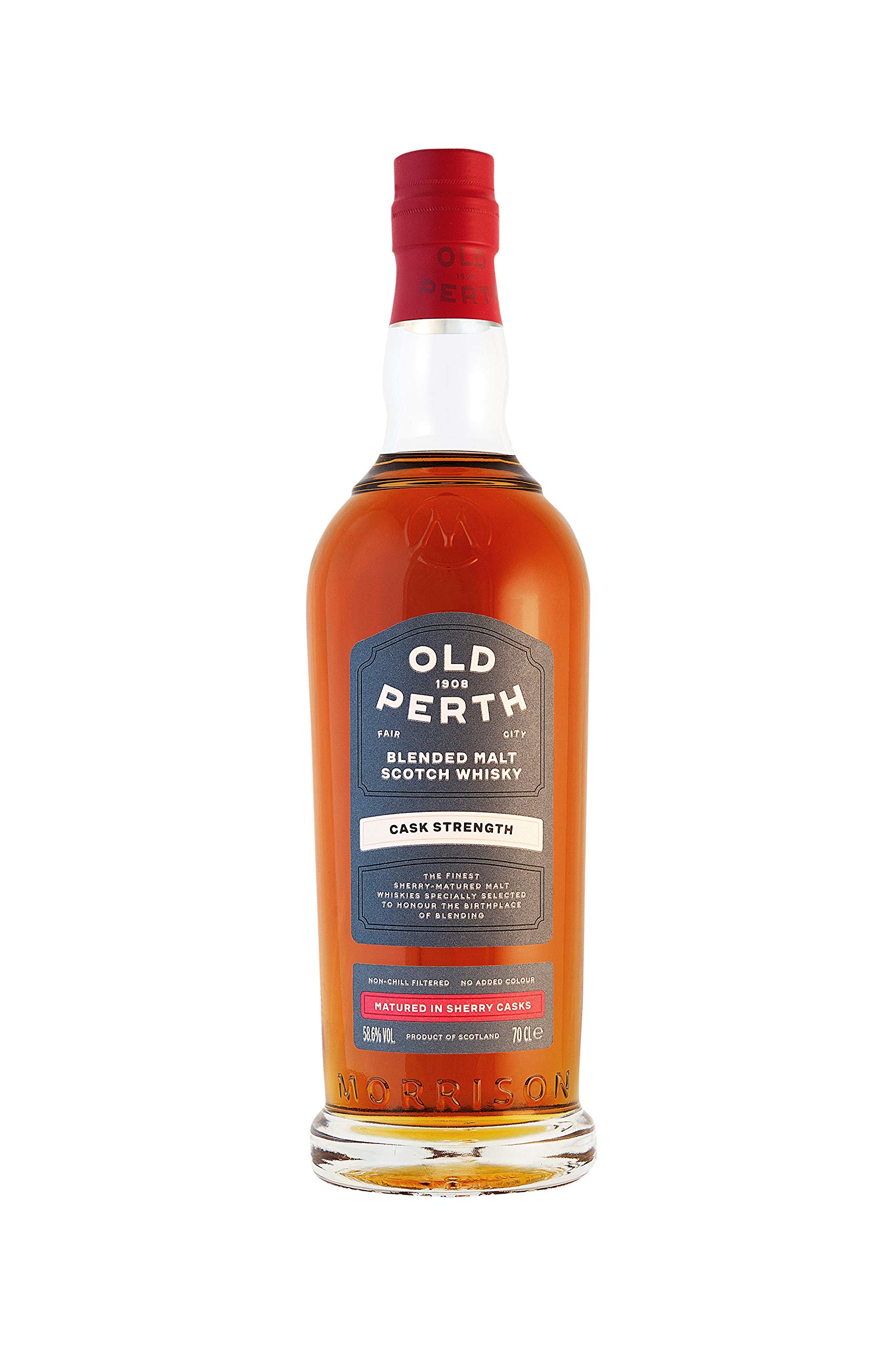 Old Perth Cask Strength Single Malt Whisky 58.6° 70CL