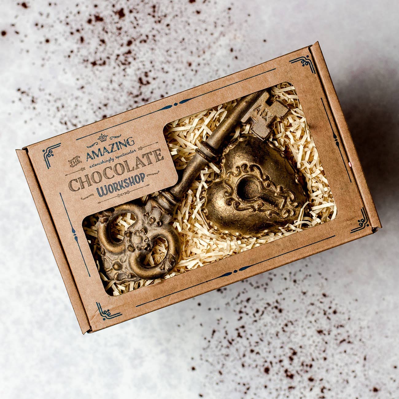 Chocolate lock and key - Valentines gift