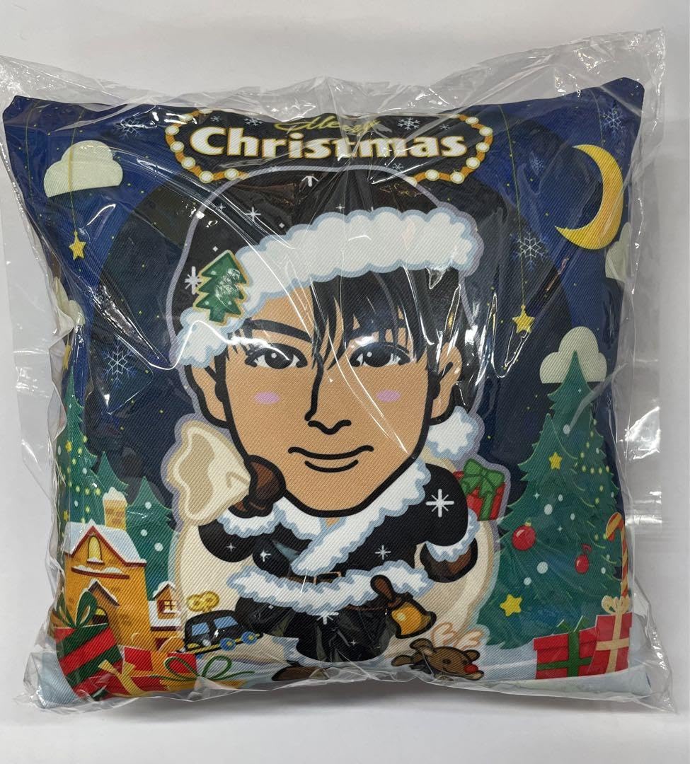 Amazon.co.jp: 長谷川慎 クリスマス 2021 スクエア クッション THE 