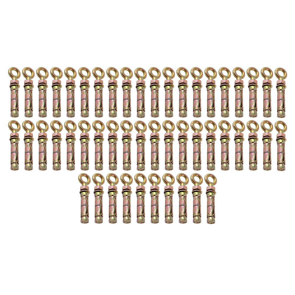 M6 Eye Bolt Shield Anchor - 50 Pack