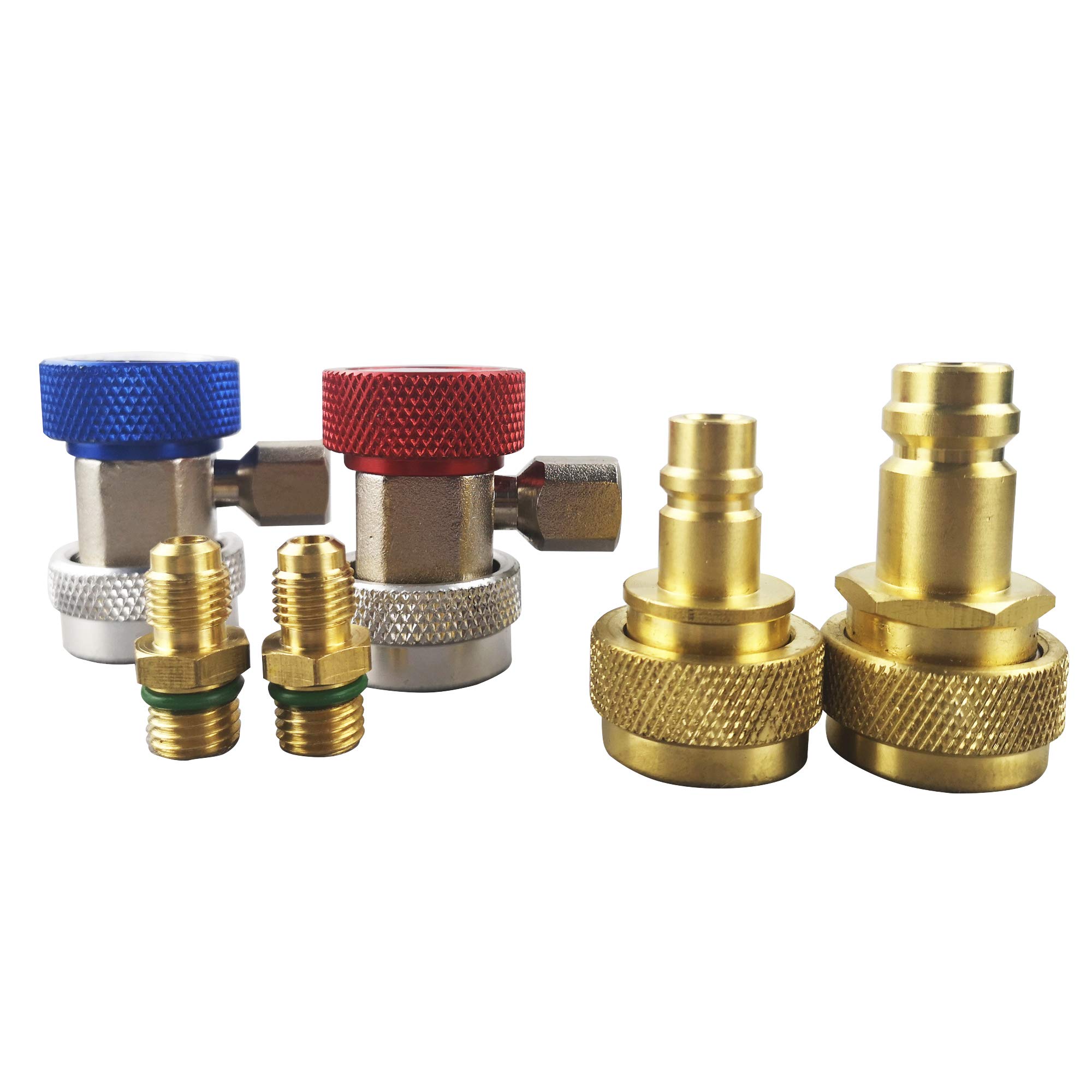 Buy Wisepick Adjustable R134a & R1234yf AC Manual Quick Coupler Adapter