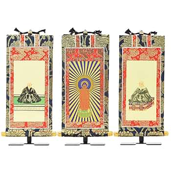 掛け軸 菩薩像 作者 北川 Amazon｜仏像 妙見菩薩 立像 乗亀像 北辰妙見菩薩木彫仏像 高級